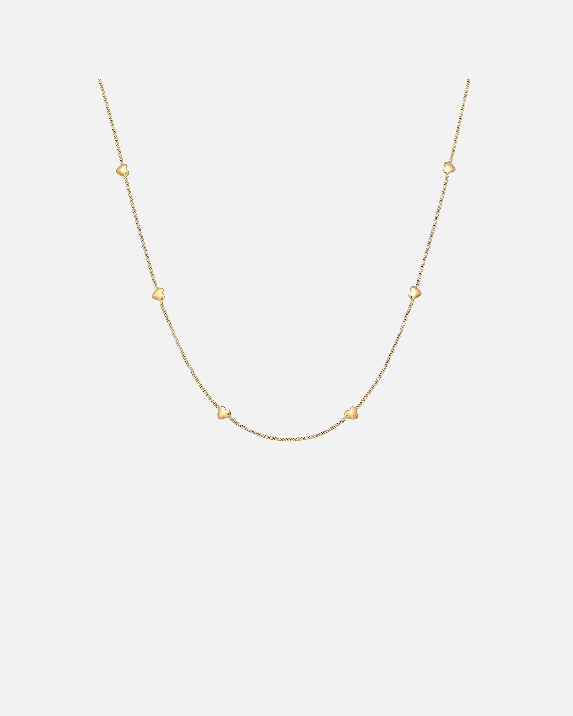 Naszyjnik dla Kobieta Elli Damskie filigranowe serce wykonany ze srebra próby 925 goldfarben