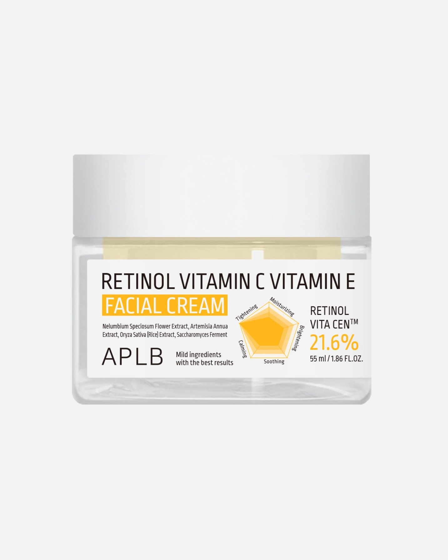 Krem do twarzy dla Kobieta APLB Default Brand Line Retinol Vitamin C Vitamin E 55 ml