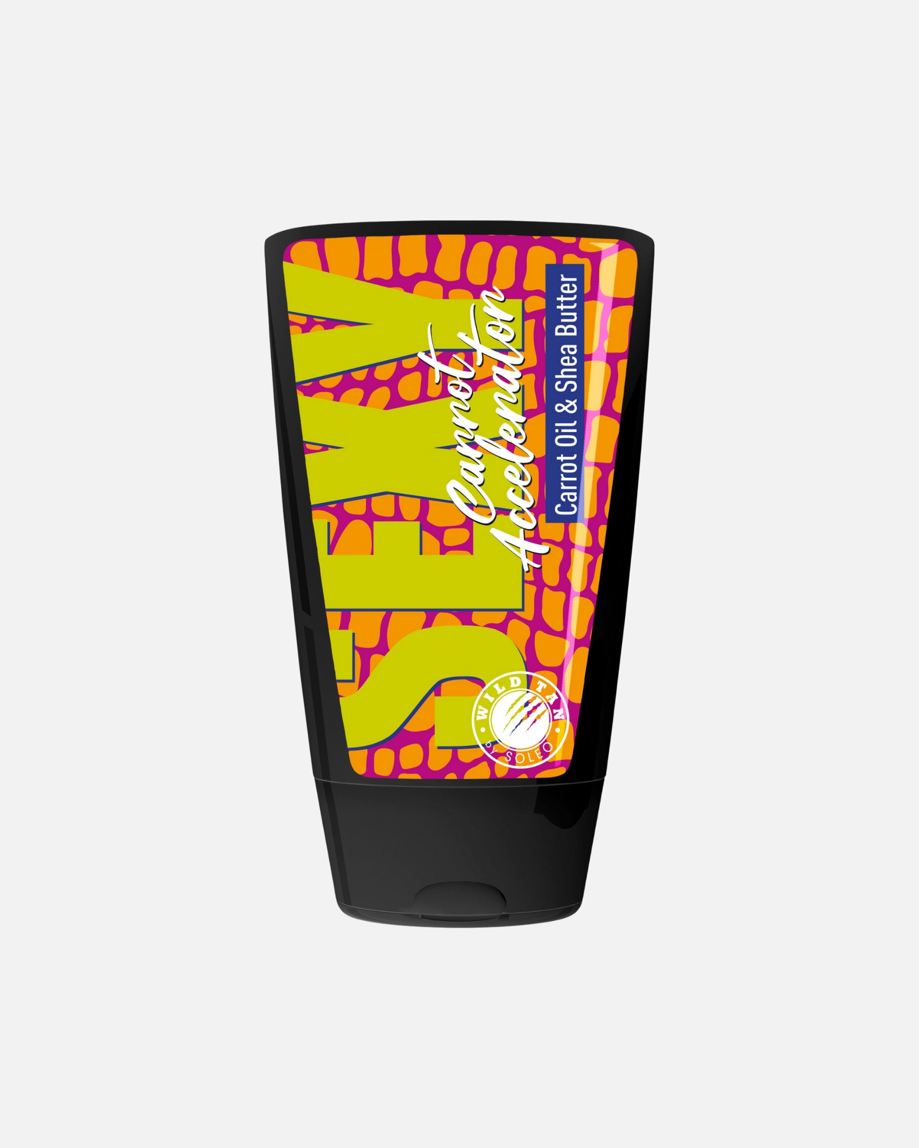 Balsam do opalania dla Unisex Wild Tan Default Brand Line Balsam przyspieszający opalanie z olejkiem z marchwi i masłem shea 125 ml