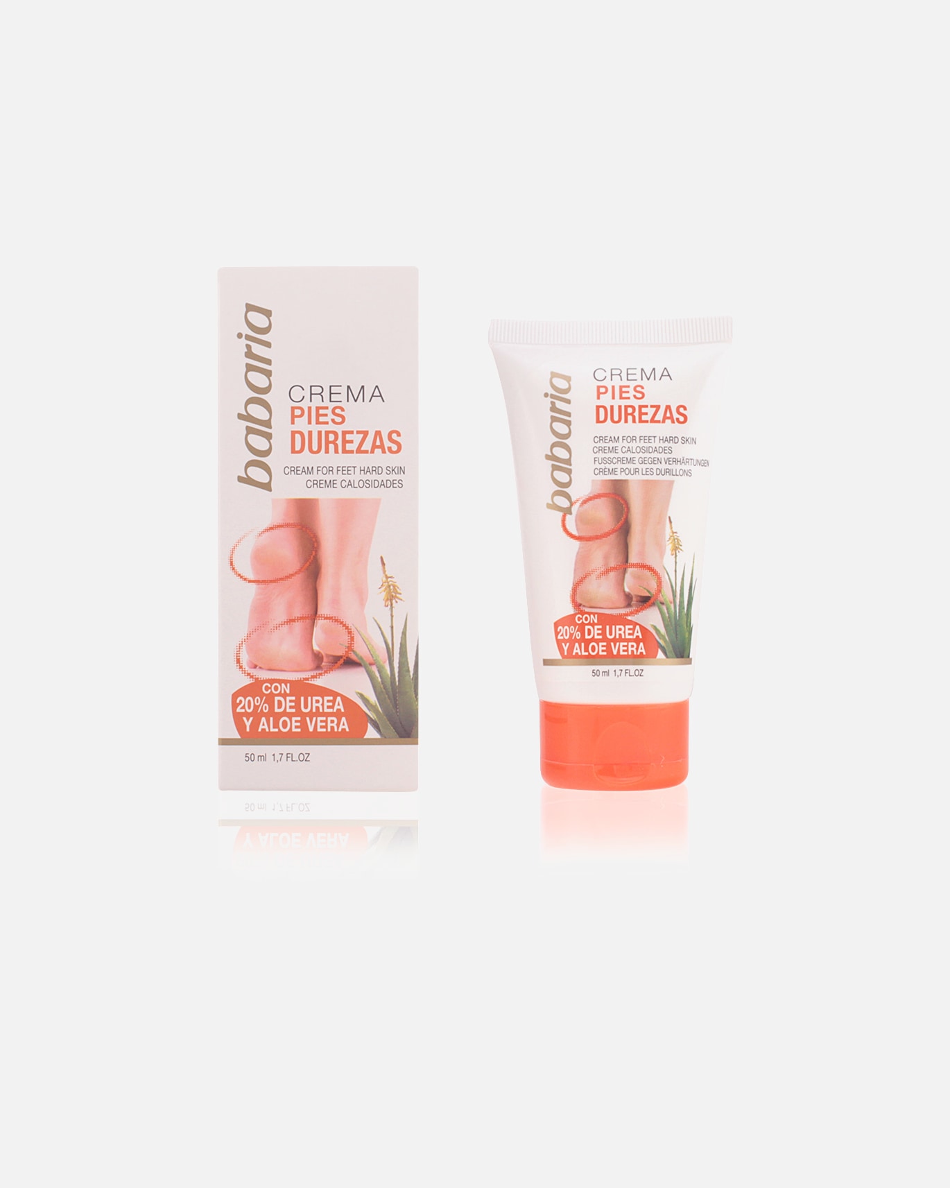 Krem do stóp dla Unisex Babaria DO STÓP Krem zrogowaciały 50 ml
