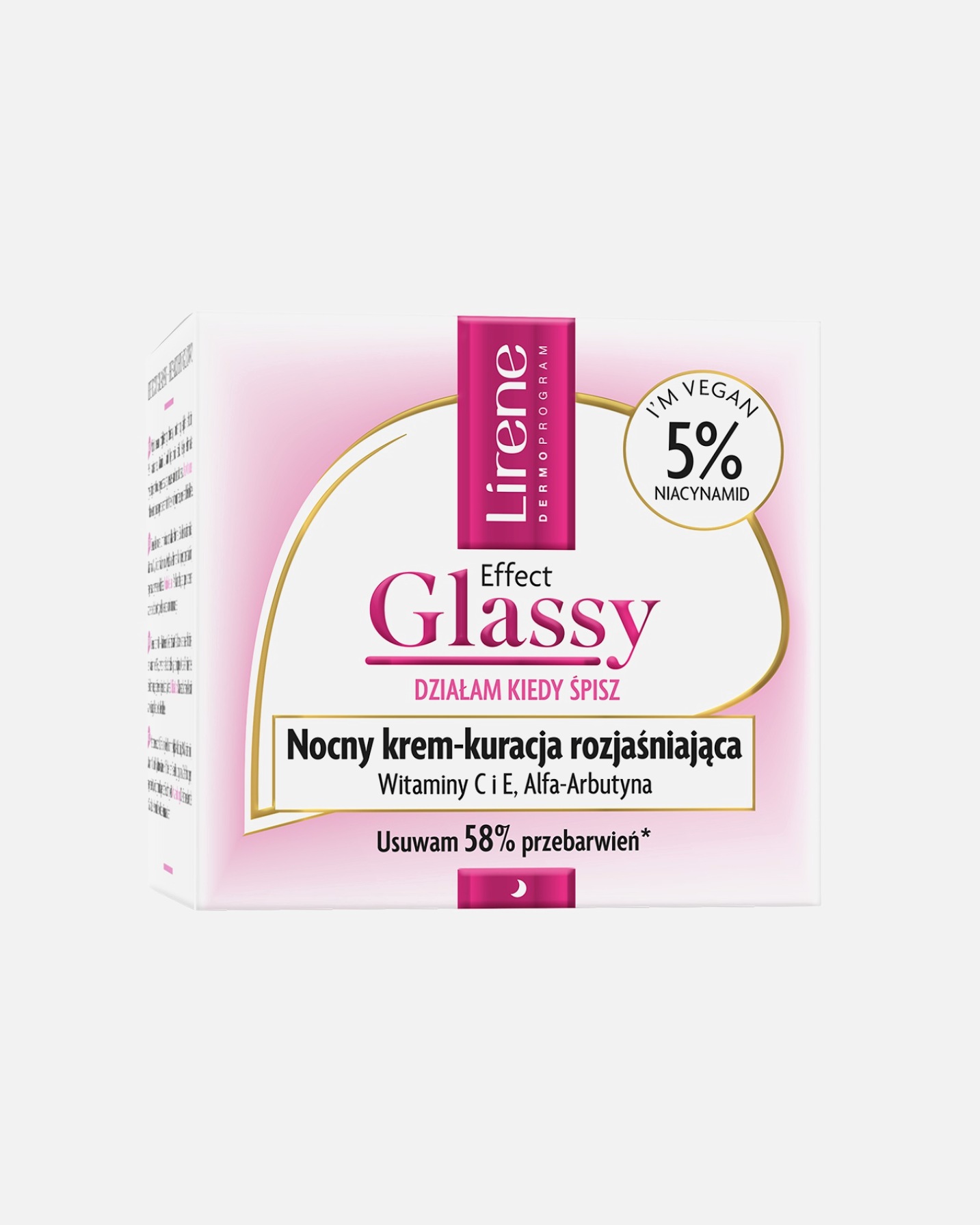 Krem do twarzy dla Kobieta Lirene Effect Glassy 50 ml