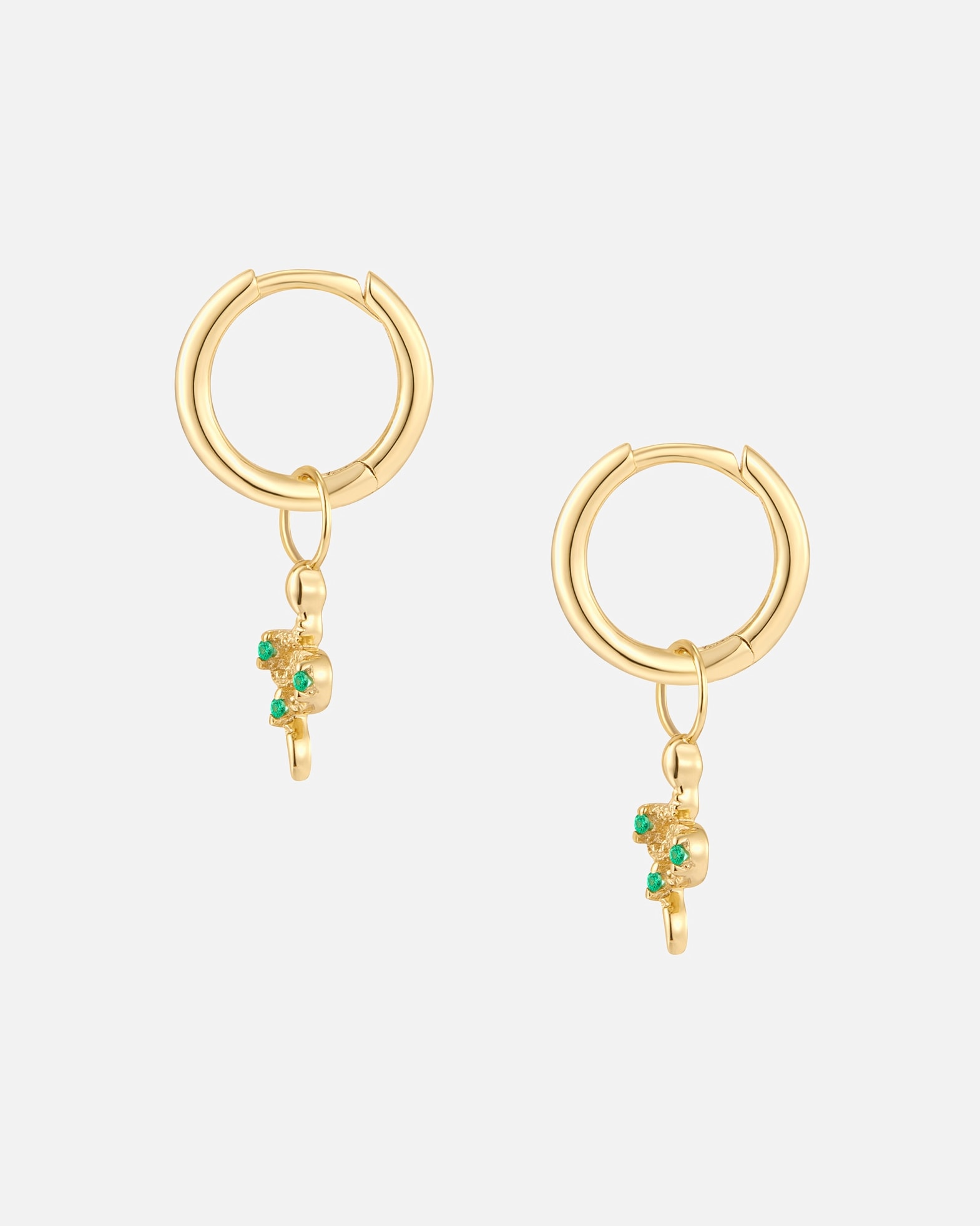 Obrączki dla Kobieta Glanzstücke München Srebrne kolczyki kreolki Waż Srebro wysokiej próby Żółte złoto 22,2 mm