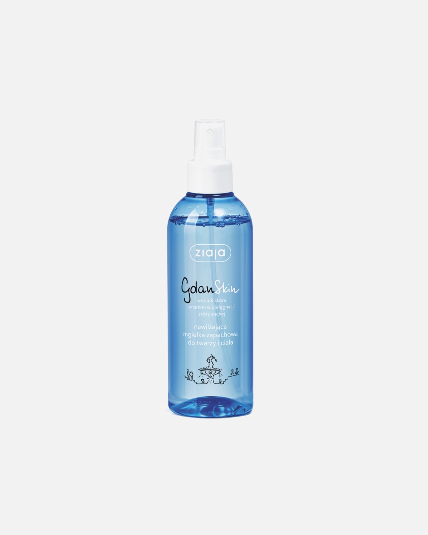 Mgiełka zapachowa do włosów dla Kobieta Ziaja GdanSkin 200 ml