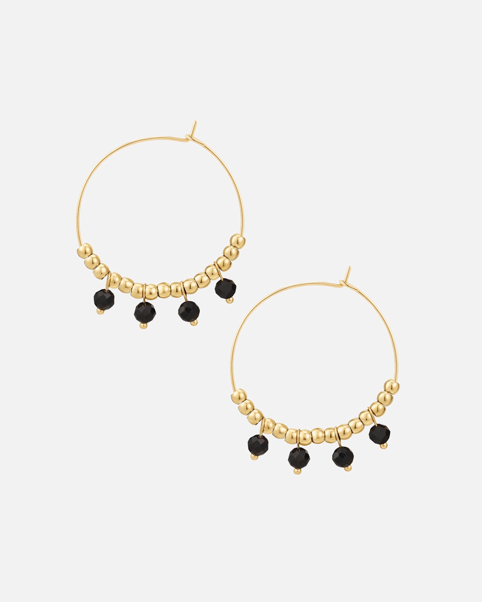 Obrączki dla Kobieta EASTSIDE Kolczyki Stal nierdzewna Żółte złoto 37,1 mm