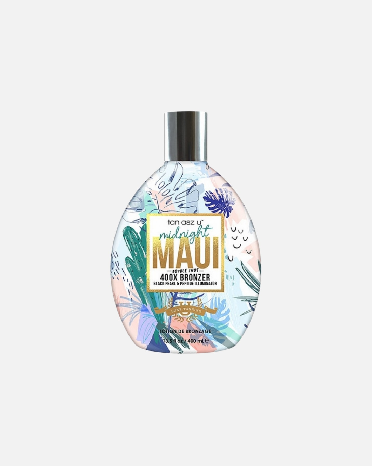 Samoopalacz dla Unisex Tan Asz U Default Brand Line Midnight Maui bronzer do opalania z technologią podkreślającą tatuaże i peptydami 400 ml