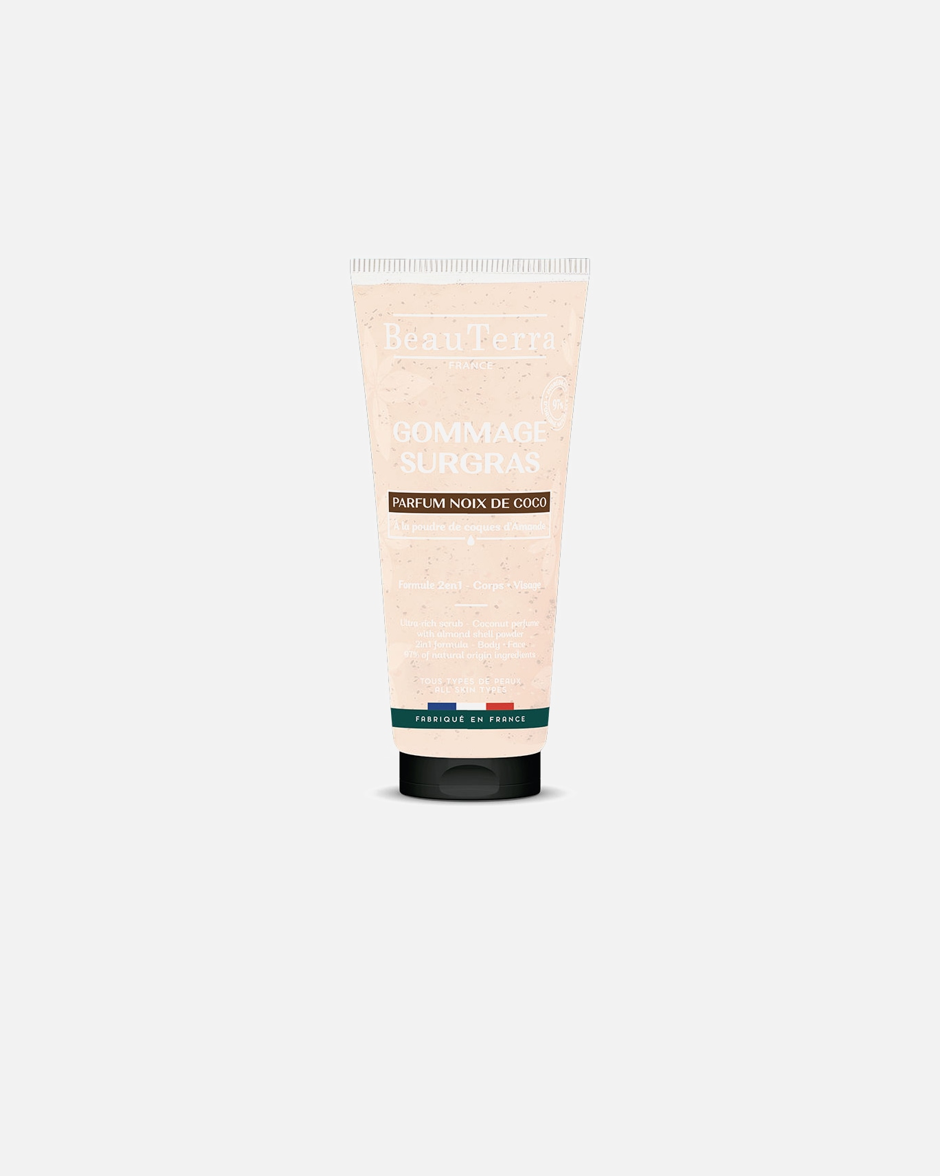 Peeling do ciała dla Unisex Peeling kokosowy 200 ml