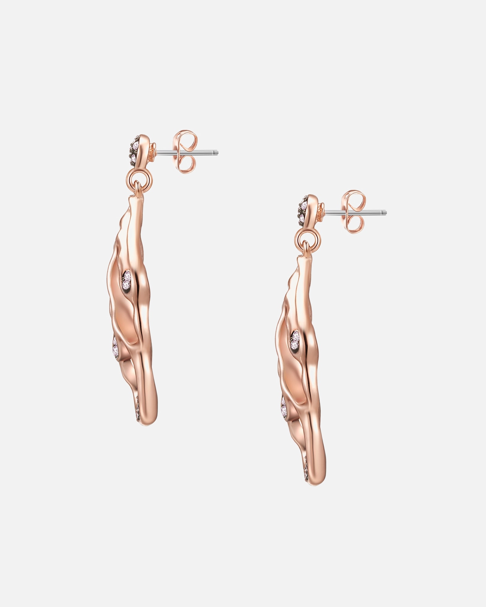 Kolczyki dla Kobieta Lulu & Jane Stop metali Zdobienie kryształkami Swarovski® 44,1 mm