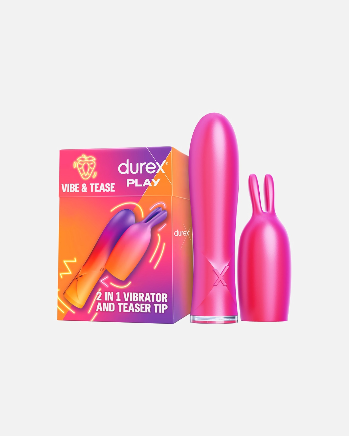 Wibrator dla Kobieta Durex Play Vibrate & Tease 1 sztuka