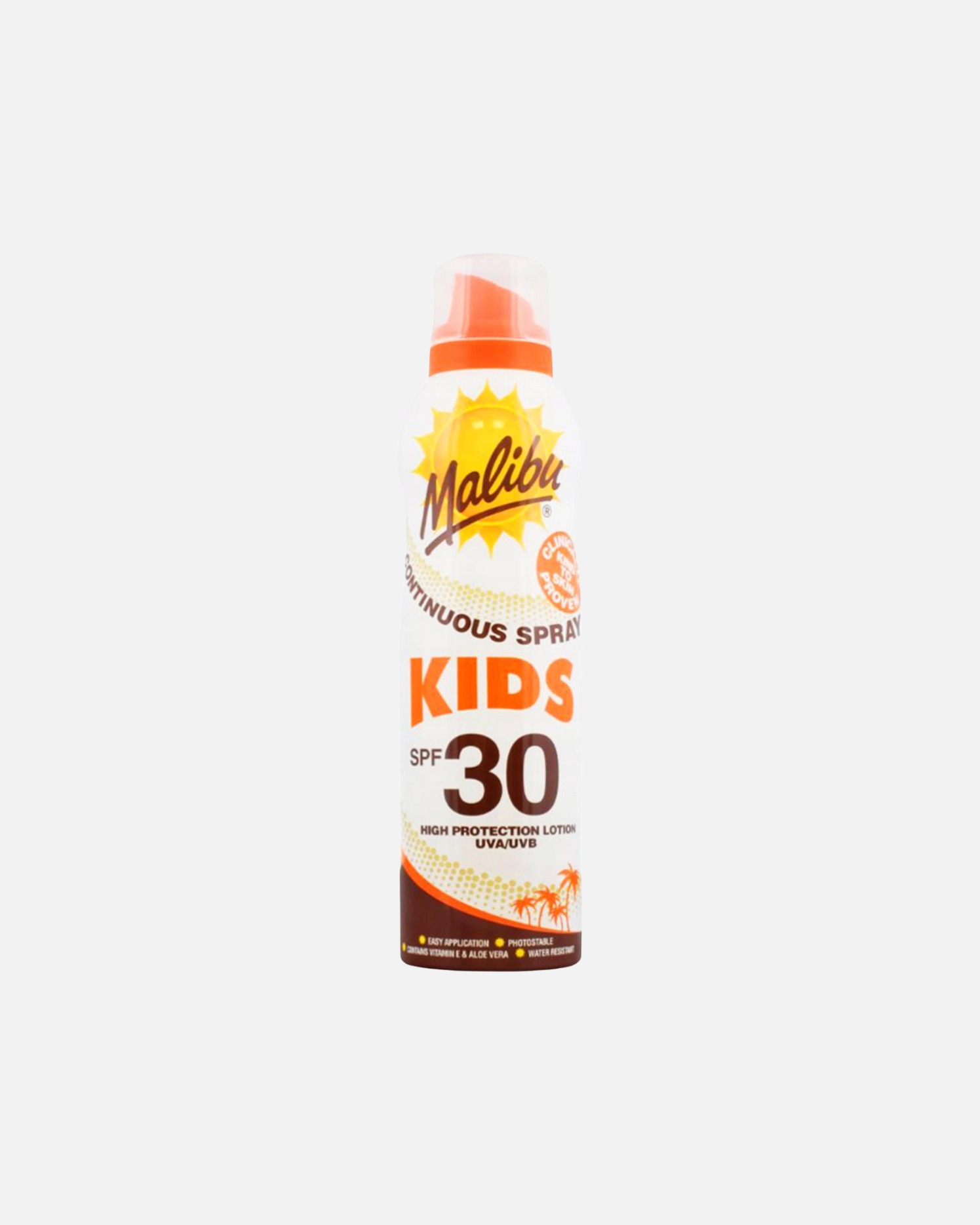 Ochrona przeciwsłoneczna dla dzieci dla Unisex Kids spray przeciwsłoneczny dla dzieci wodoodporny z witaminą E i SPF 30 175 ml