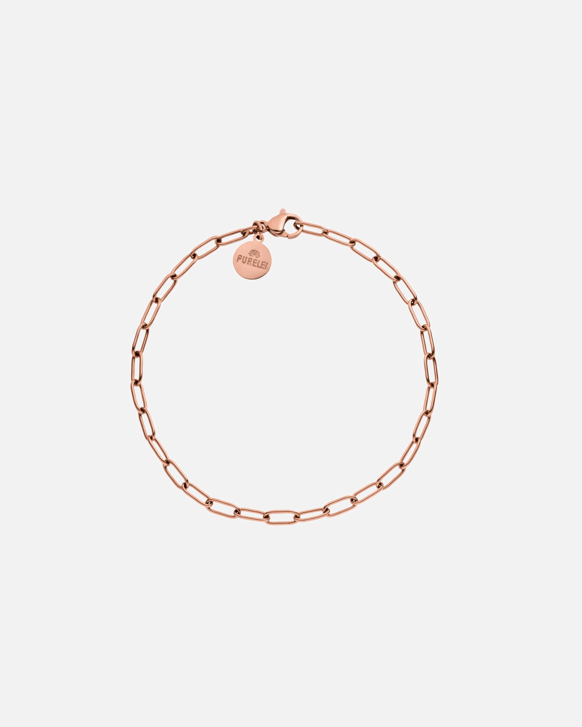 Bransoletka dla Unisex Purelei Purelei Bransoletka Endlessly Różowe złoto