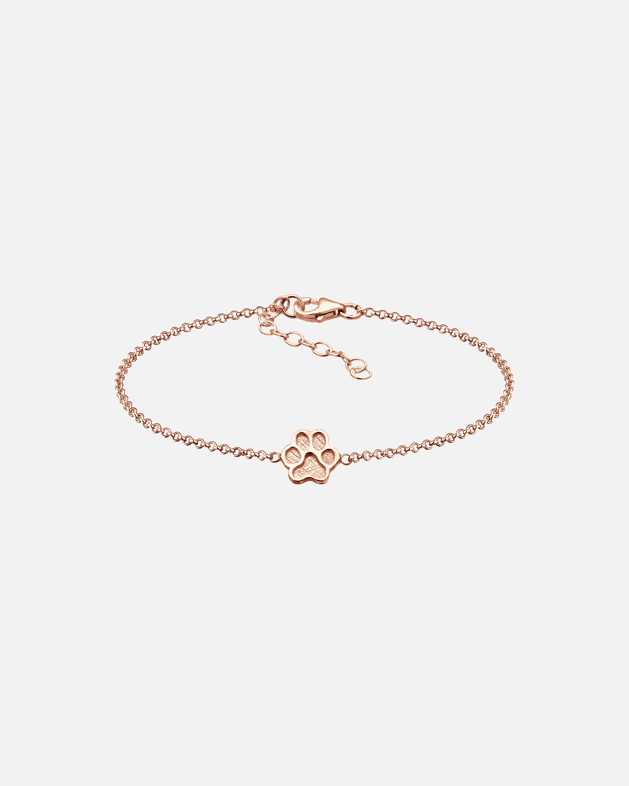 Bransoletka dla Kobieta Elli Damskie łapki zawieszka Basic w srebrze 925 Sterling Silver rosefarben