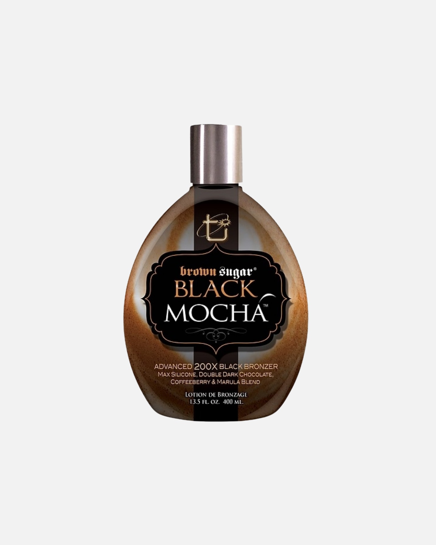 Samoopalacz dla Unisex Brown Sugar Default Brand Line Black Mocha czekoladowy bronzer do opalania z ekstraktem z kawy 400 ml