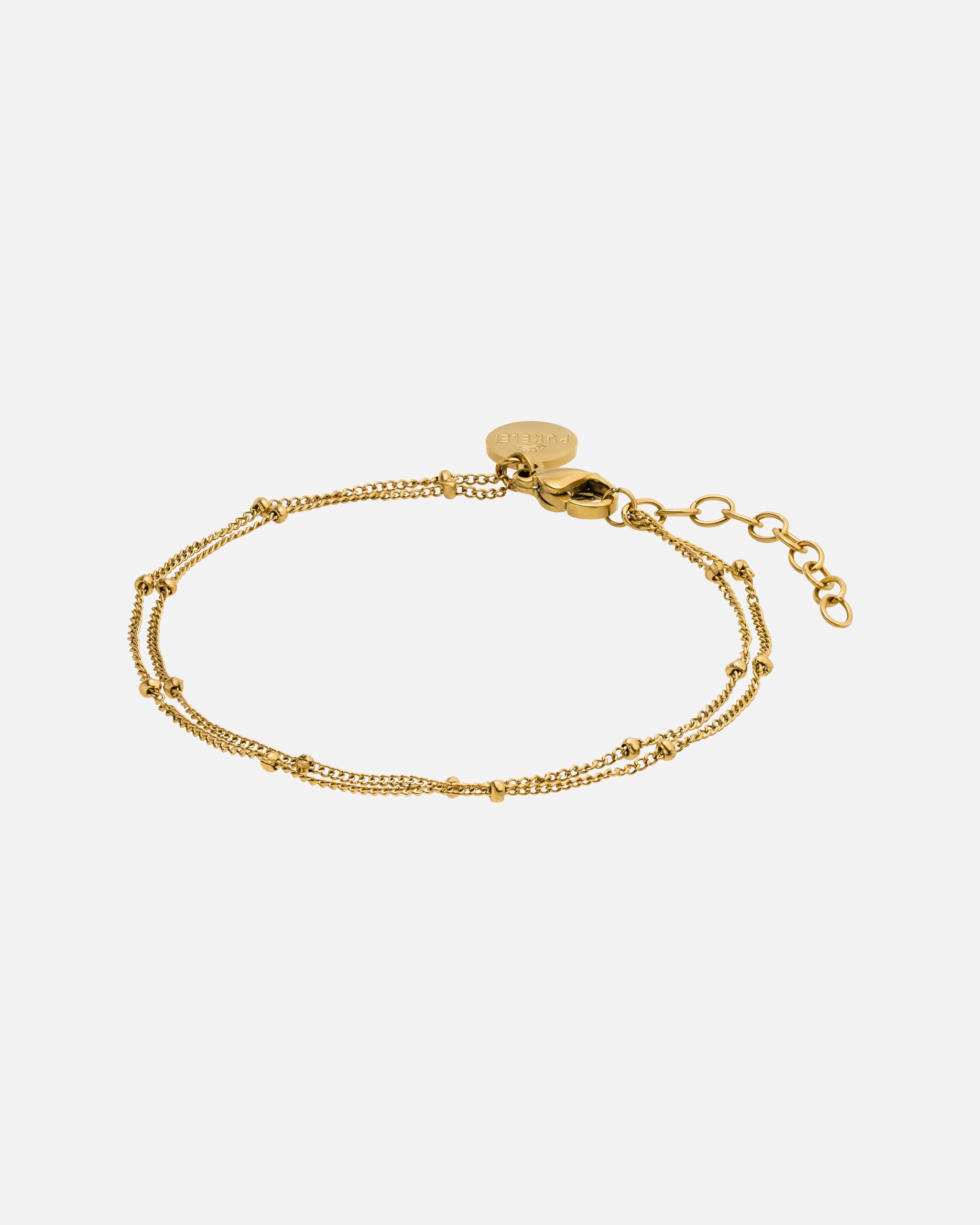 Bransoletka dla Unisex Purelei Purelei Bransoletka Li'ili'i Double Layer Armband Złoto