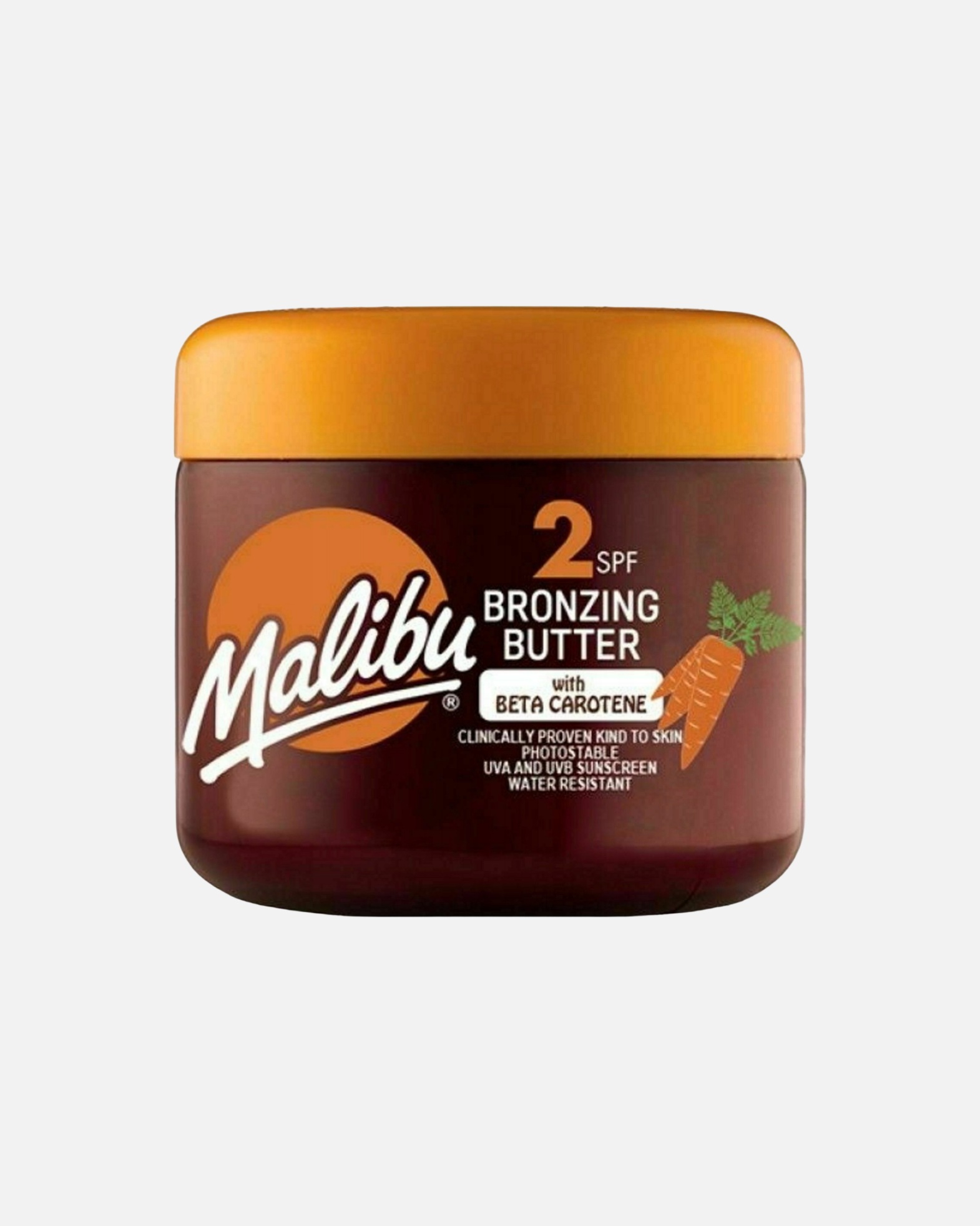Balsam do opalania dla Unisex Bronzing Butter masło przyspieszające opalanie z karotenem SPF2 300 ml