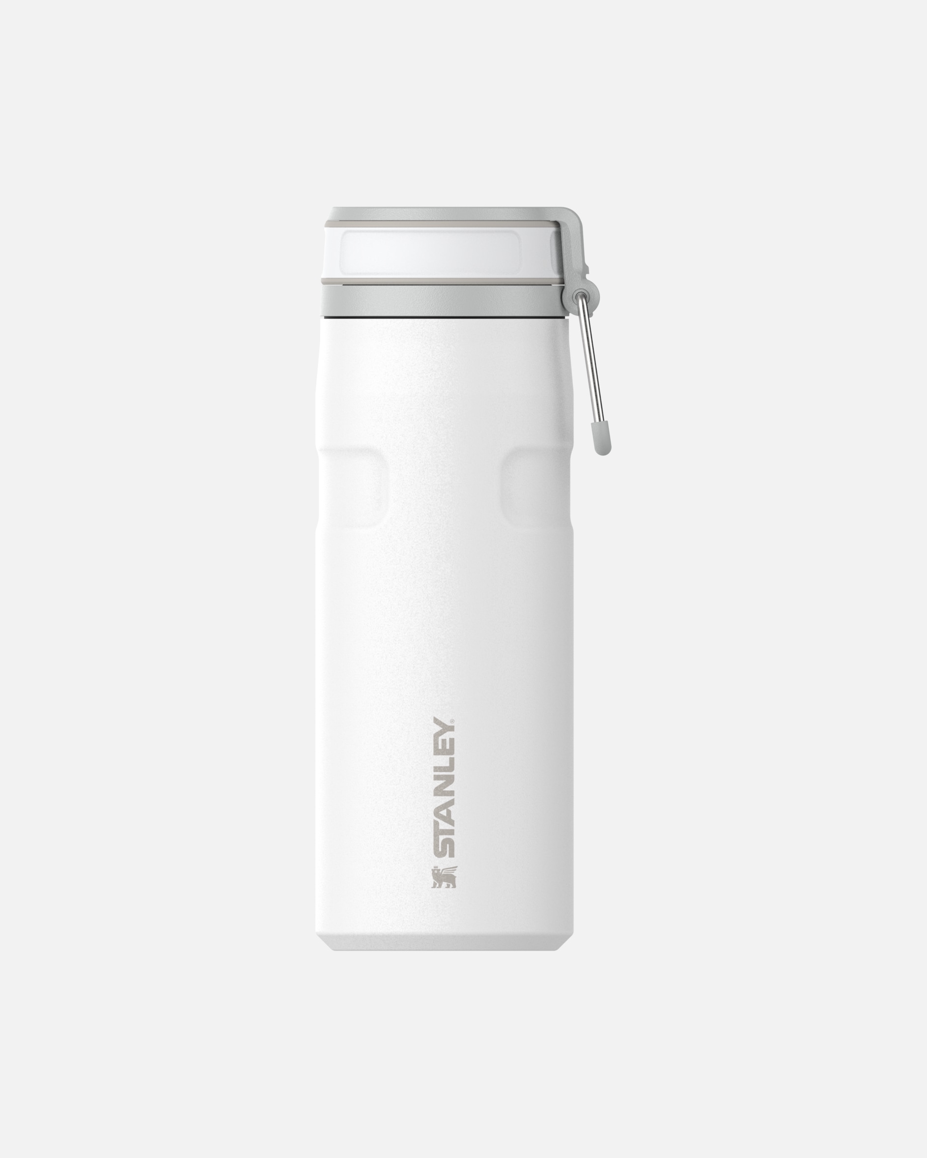 Bidon dla Unisex Stanley 1913 Kubek ze słomką 0,47L - 0,47L - ICEFLOW™ BOTTLE TWIST FLIP 2.0 Frost