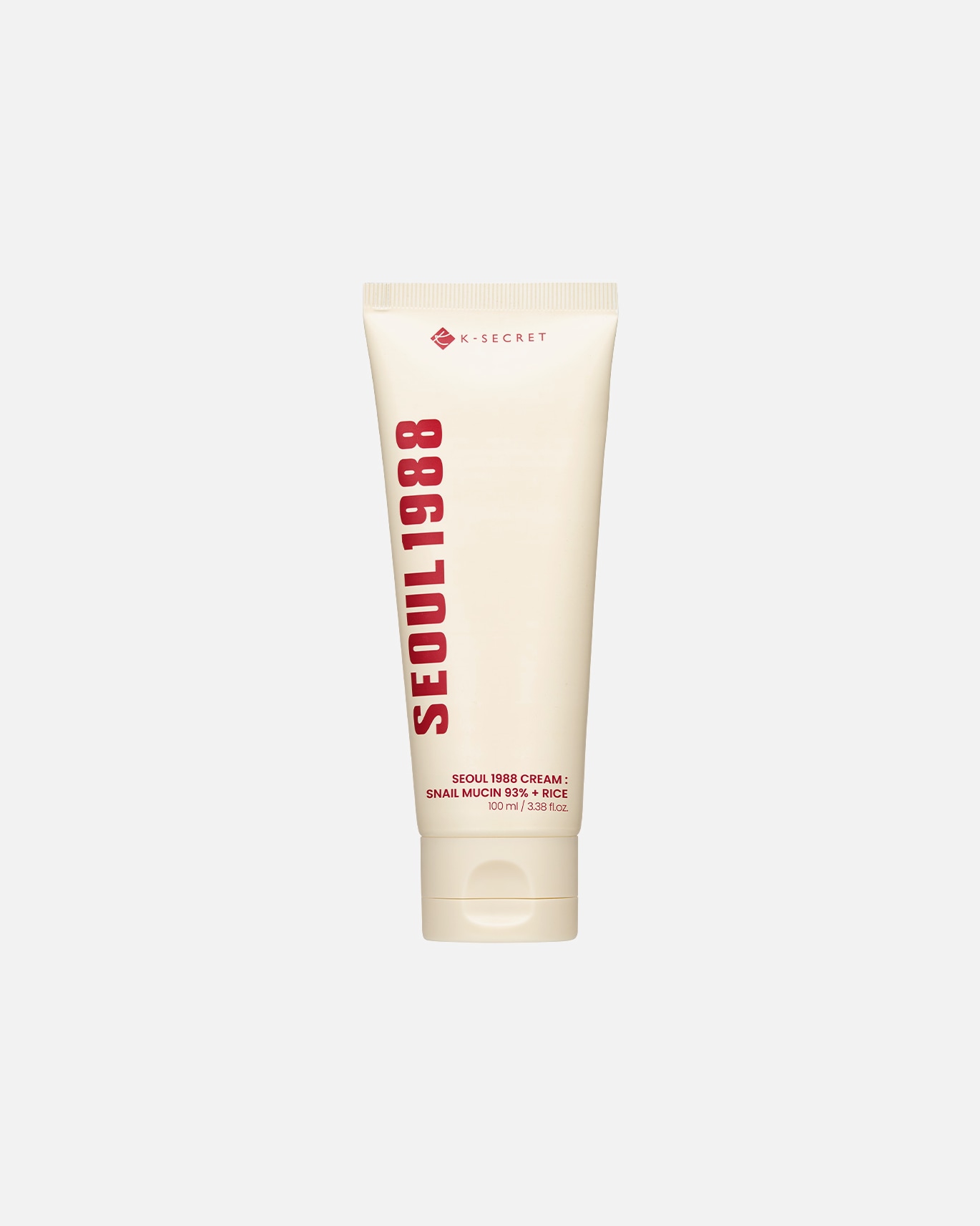 Krem do twarzy dla Unisex K-SECRET SEOUL 1988 Cream : Snail Mucin 93% + Rice 100 ml
