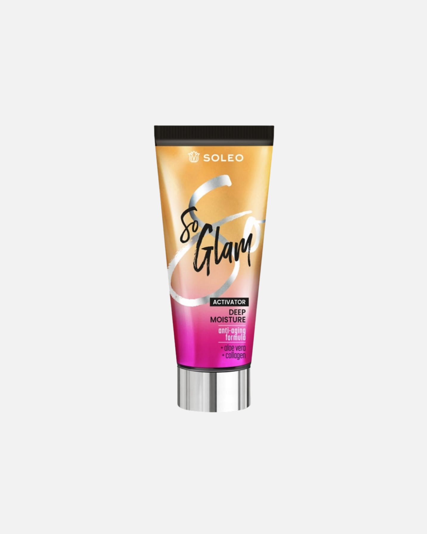 Balsam do opalania dla Unisex Soleo Default Brand Line Balsam przyspieszający opalanie z aloesem i kolagenem 150 ml