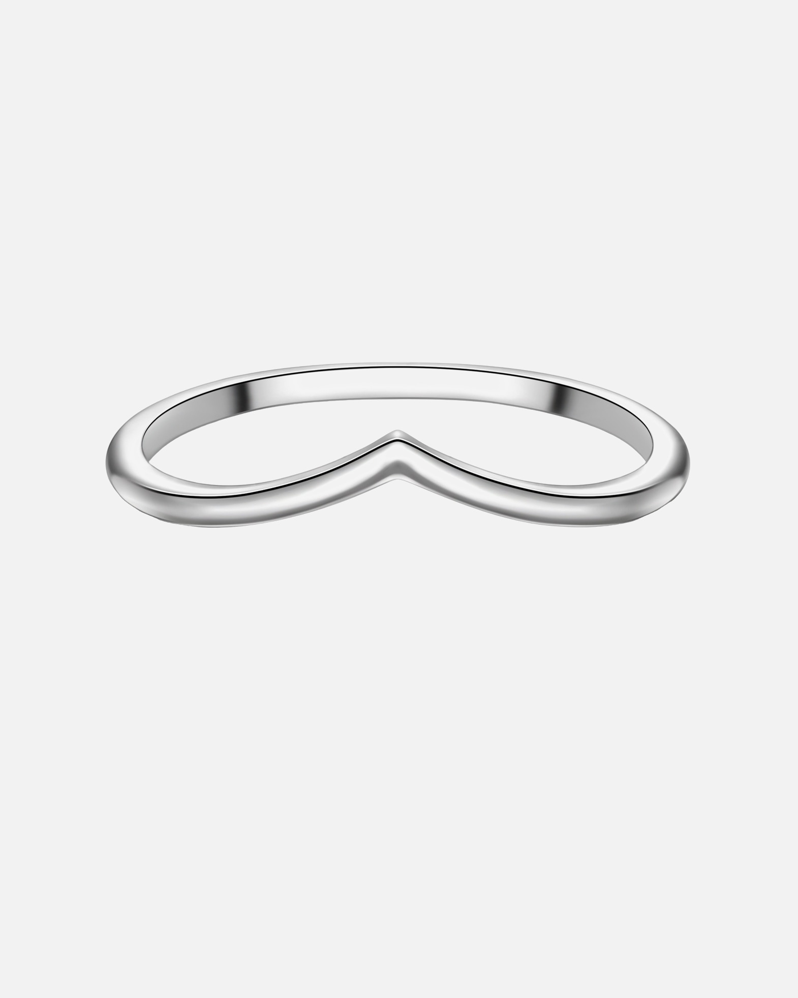 Pierścionek dla Kobieta Trilani Pierscionek Serce z Srebra Sterling w srebrze 54