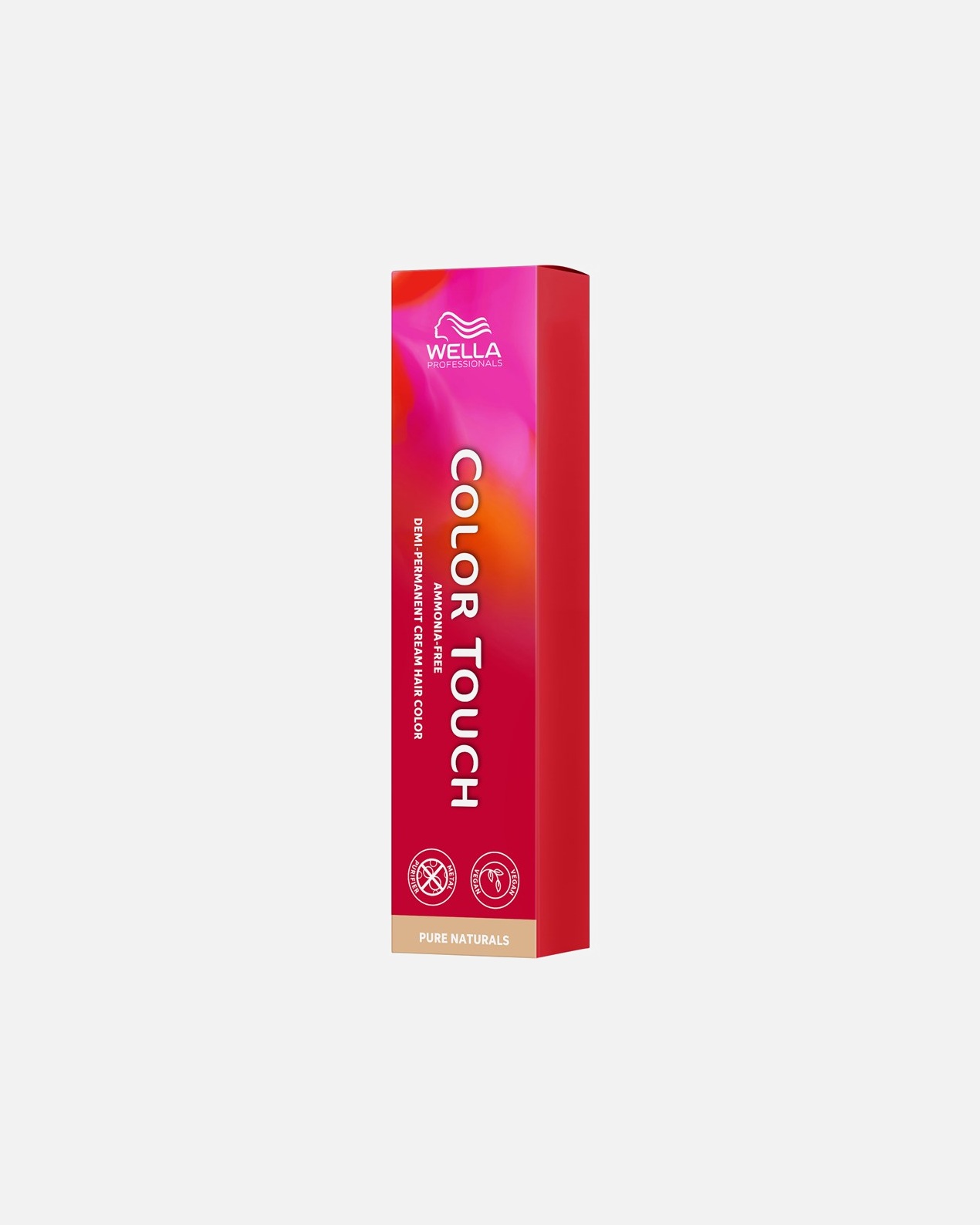Koloryzujący tint do włosów dla Kobieta Wella Color Touch Pure Naturals 6/05 Ciemny blond naturalny mahoń