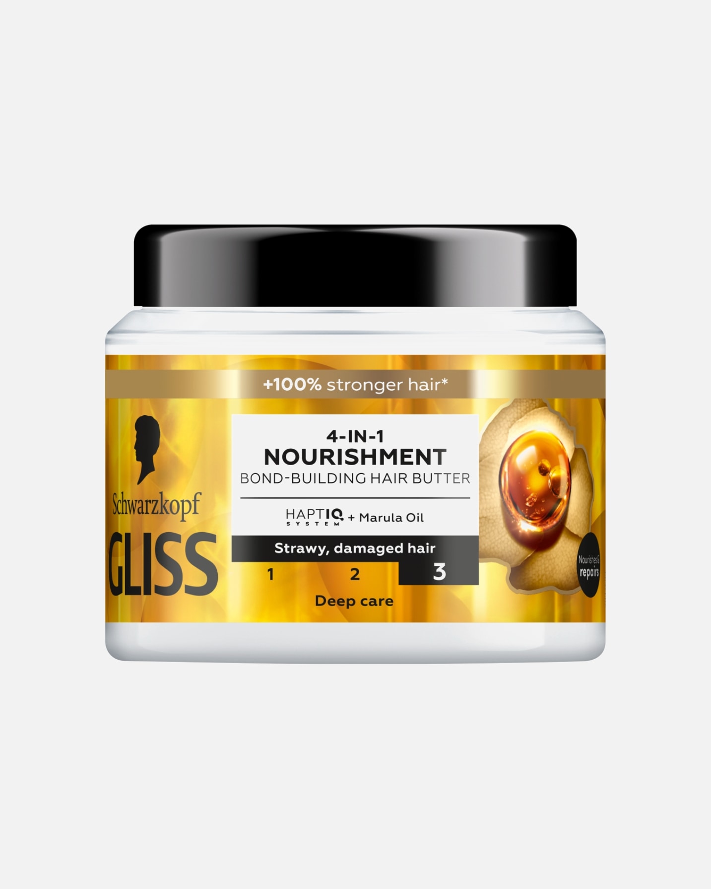 Maska do włosów dla Kobieta Gliss Default Brand Line Oil Nutritive 400 ml
