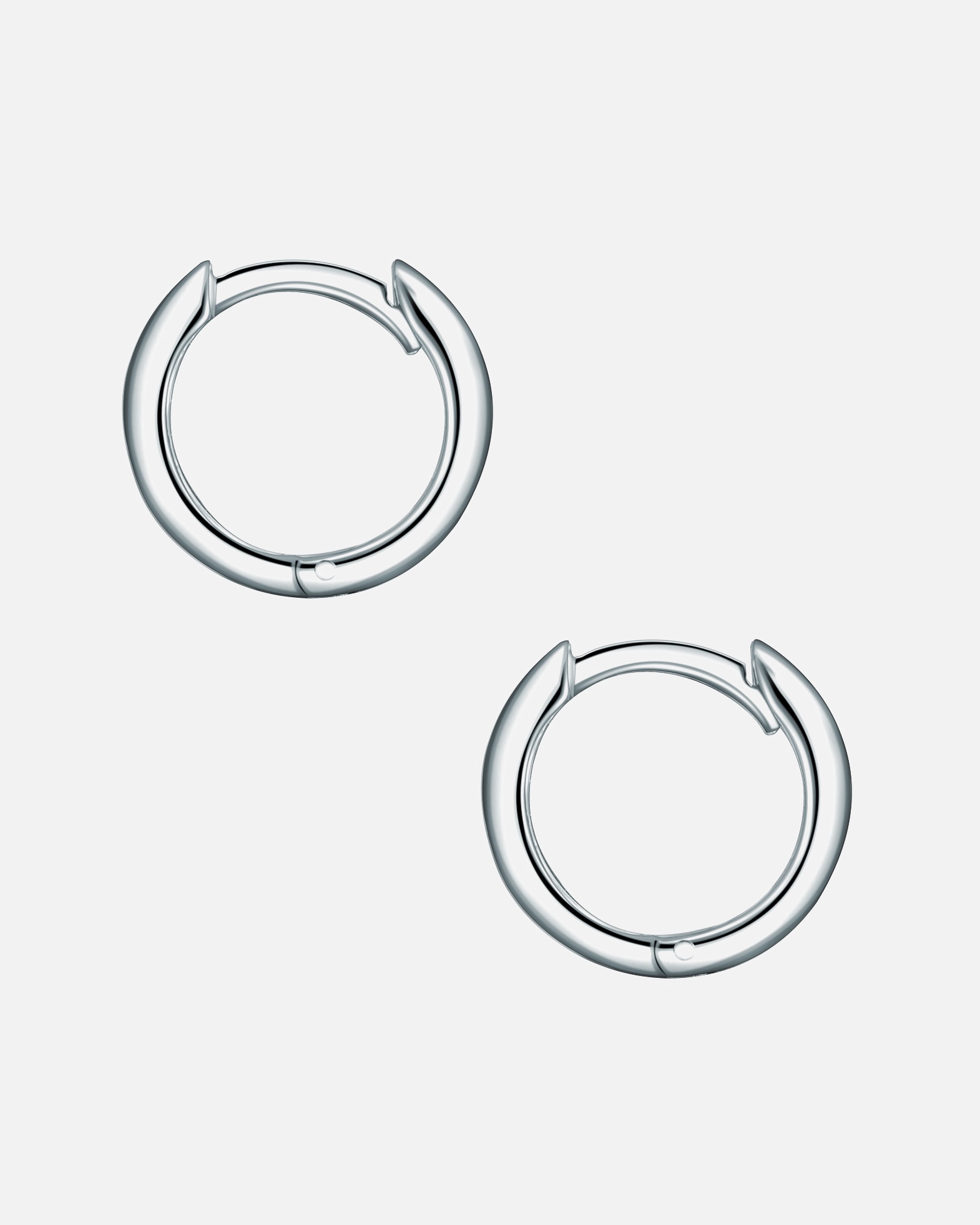 Obrączki dla Kobieta Rafaela Donata Srebrne kolczyki kreole srebro wysokiej próby srebrny 13,0 mm