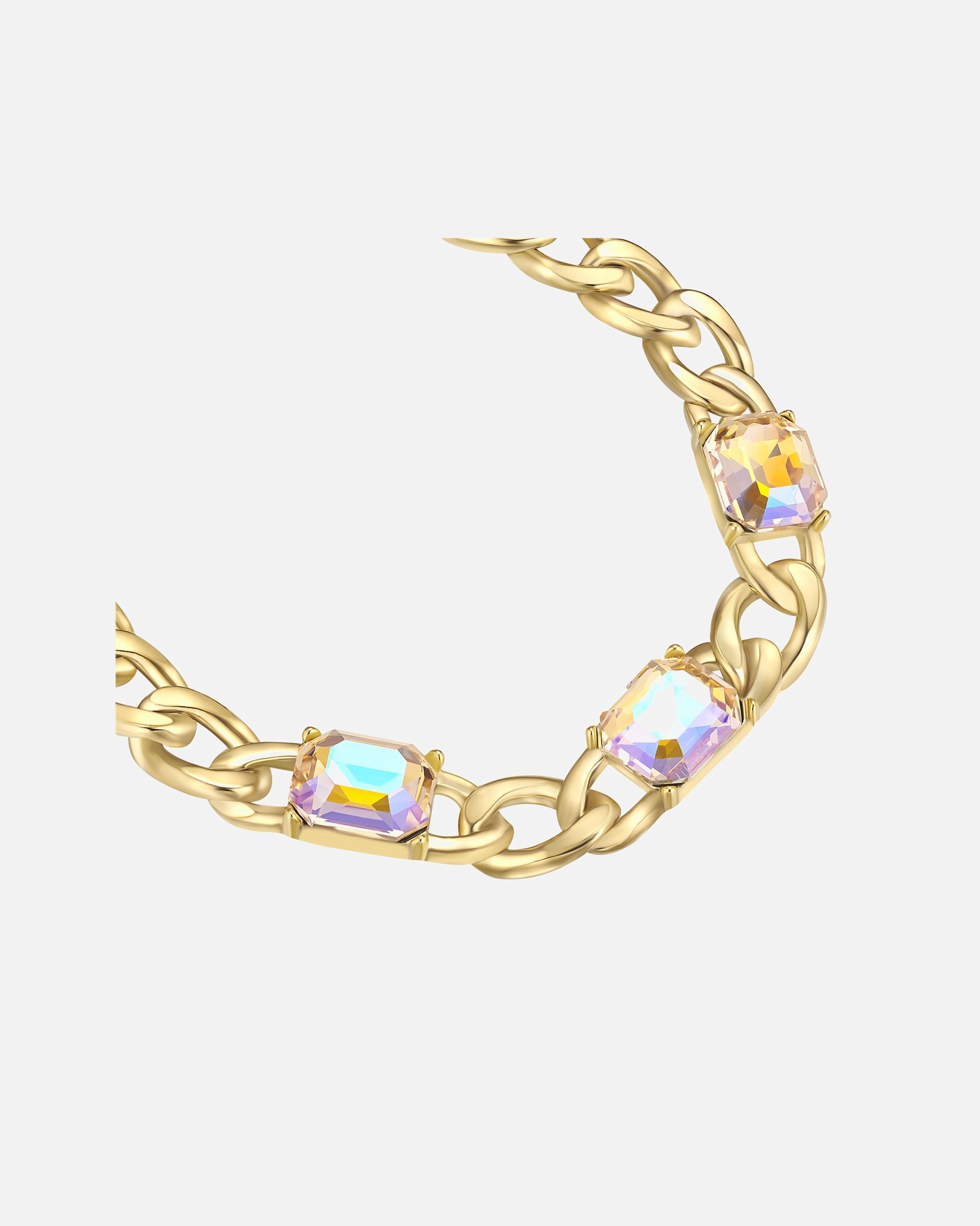 Bransoletka dla Kobieta Yokoamii Bransoletka w Mosiadz z Żółte złoto 19,0 cm Basislänge + 3,0 cm Verlängerung