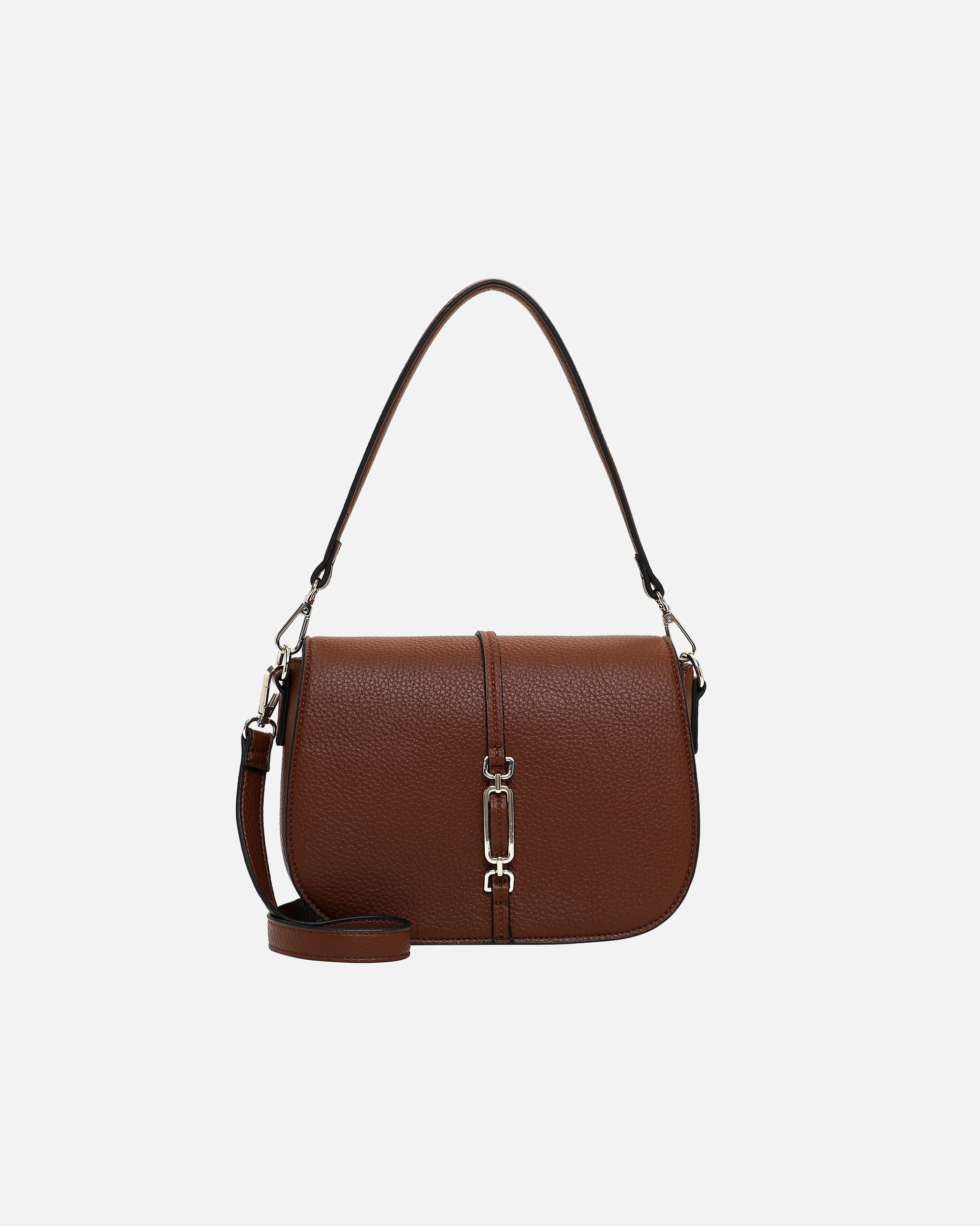 Torba dla Kobieta Torebka Naramienna E&N Lewe Cognac