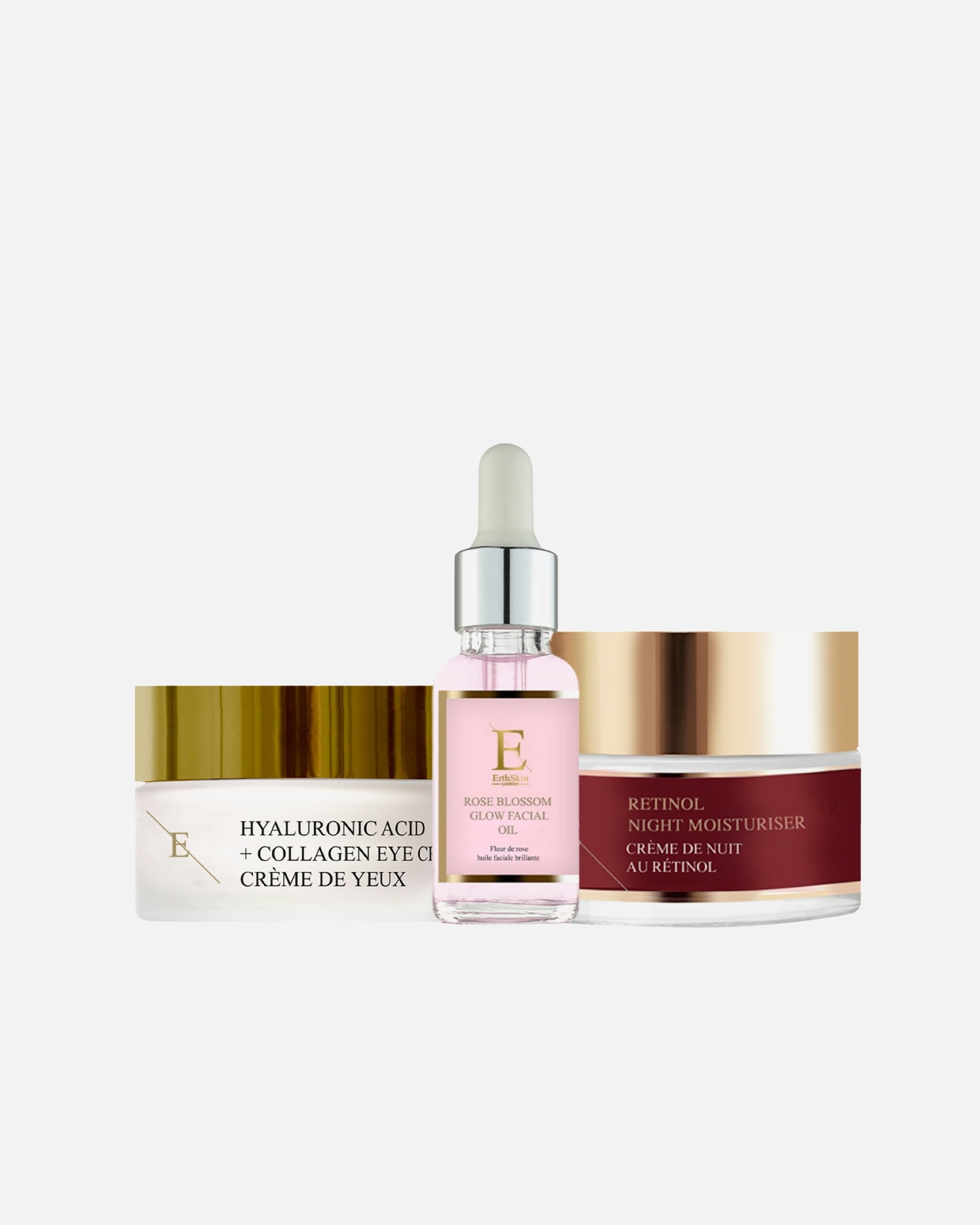 Zestaw do pielęgnacji twarzy dla Kobieta ErthSkin London Zestaw Night Shine i Eye Revival 1 sztukakaka
