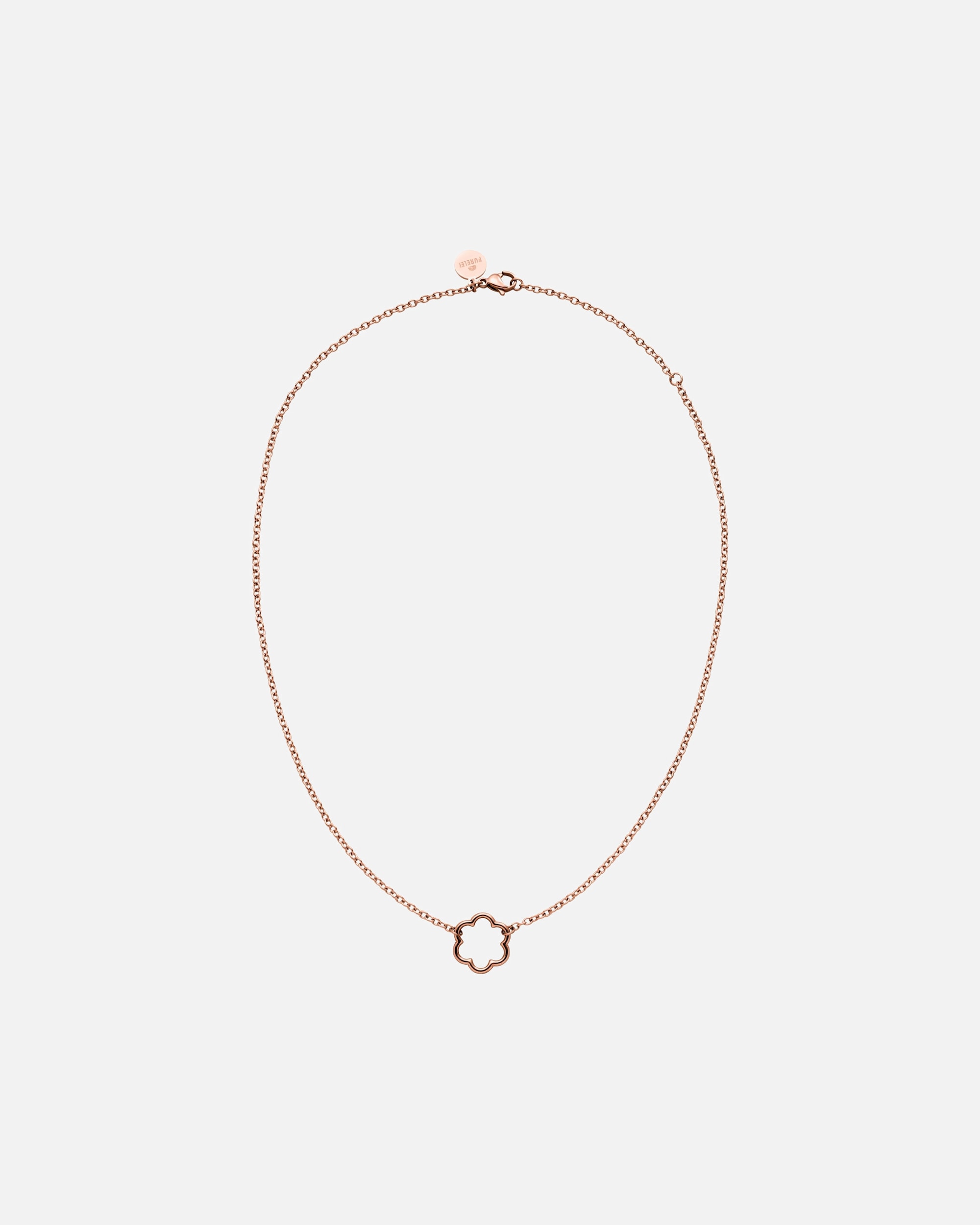Naszyjnik dla Kobieta Purelei Purelei Naszyjnik Bloom Różowe złoto