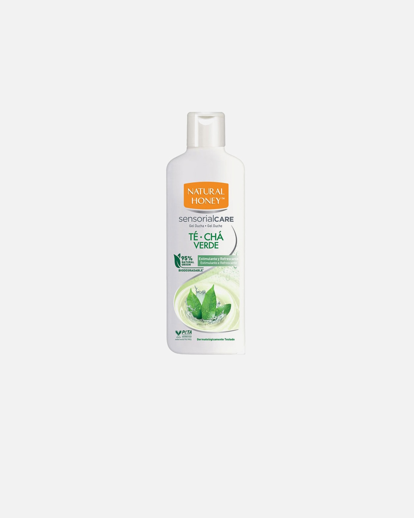Żel pod prysznic dla Unisex Natural Honey TÉ zielony żel pod prysznic 600 ml