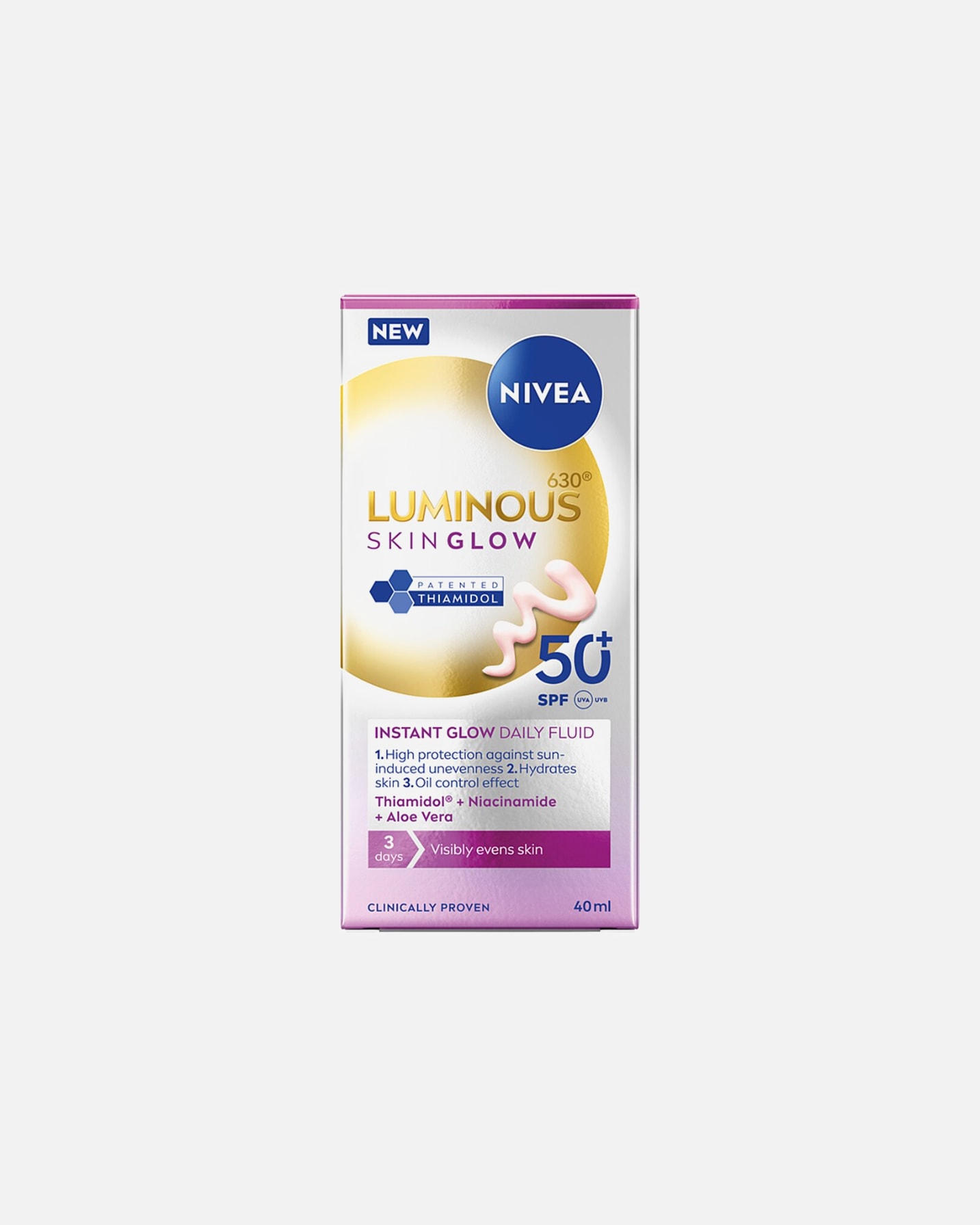 Emulsja do twarzy dla Kobieta NIVEA Luminous630® Skin Glow 40 ml