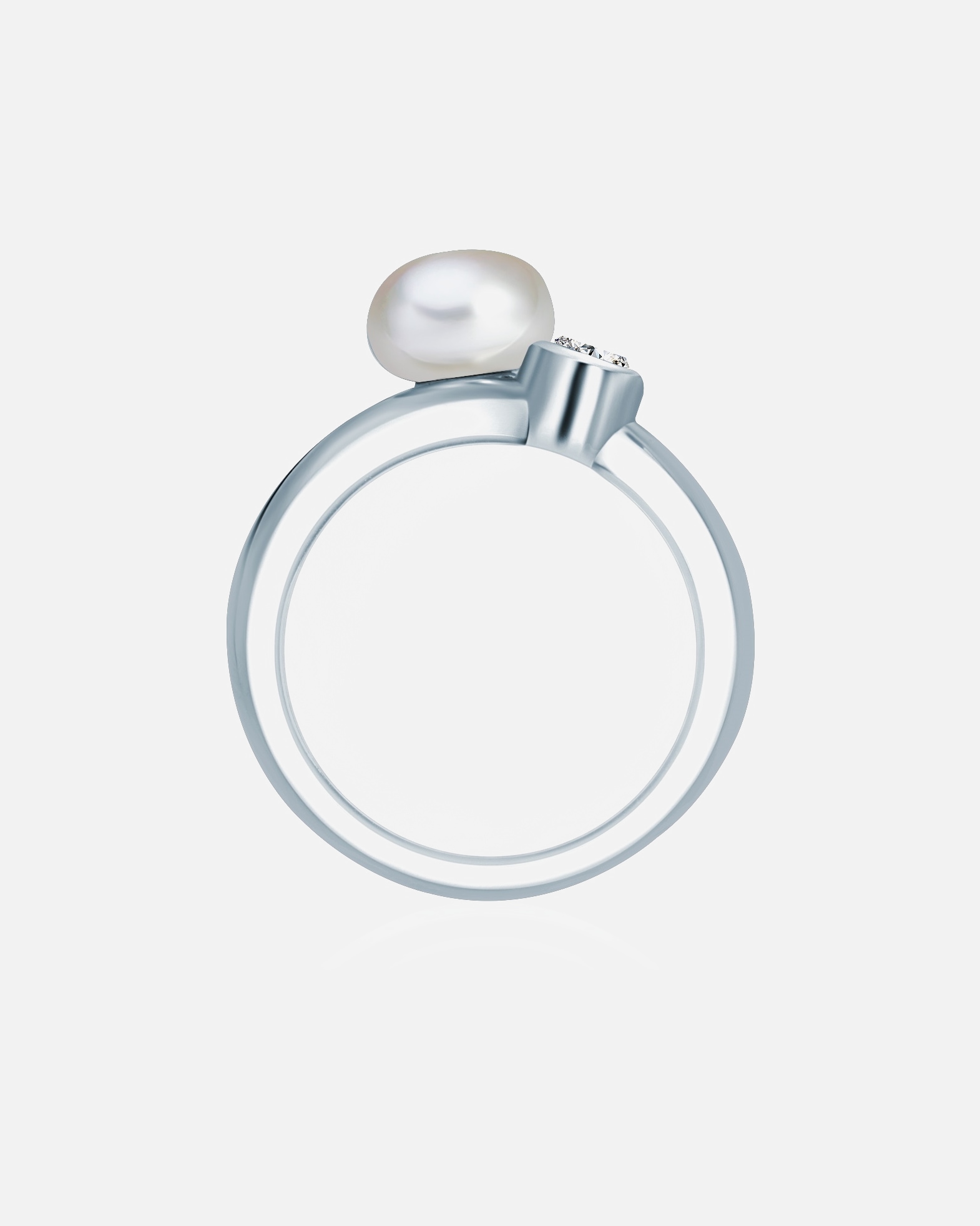 Pierścionek dla Kobieta Valero Pearls Pierścionek Srebro wysokiej próby Srebrny 54