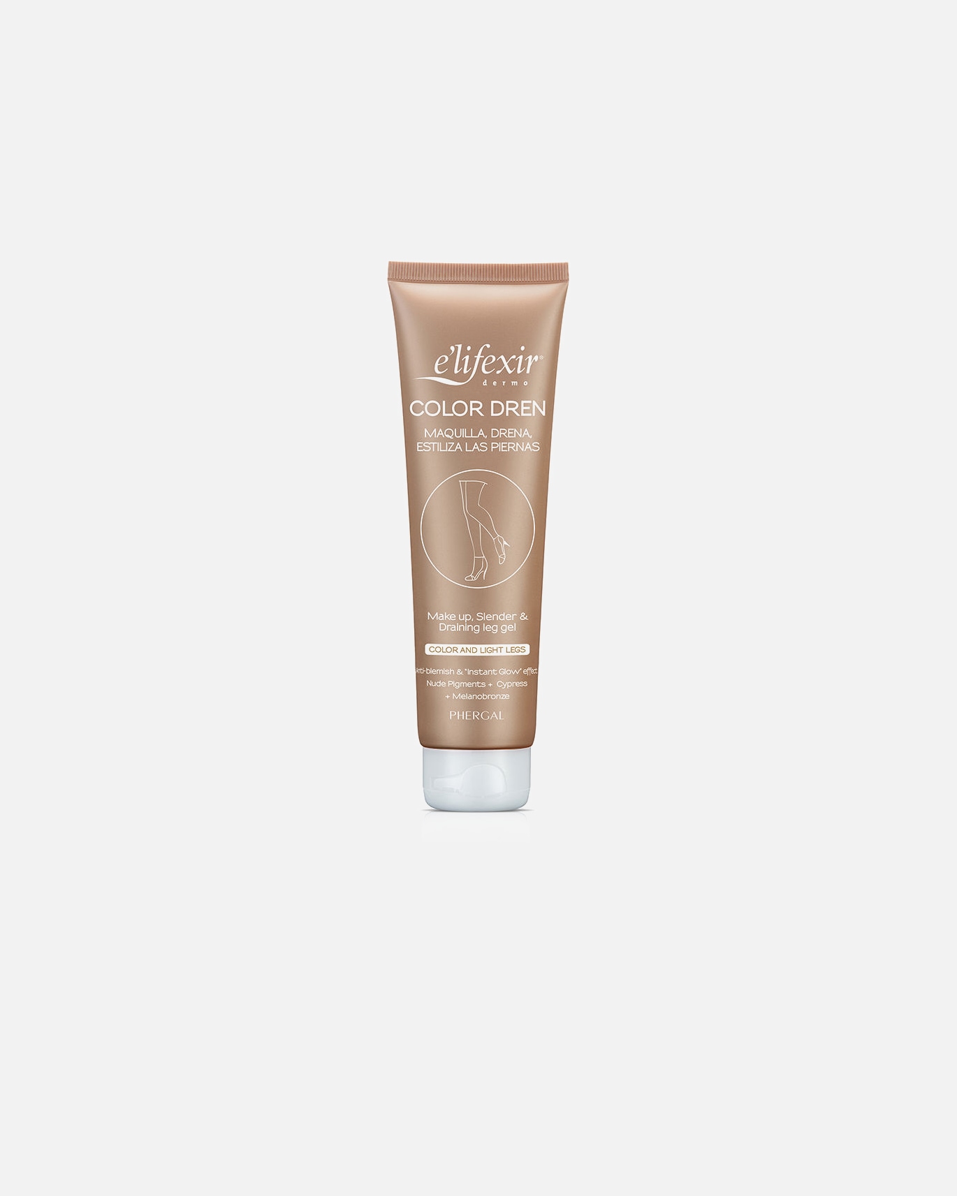 Samoopalacz dla Unisex e'lifexir DERMO color drain 150 ml