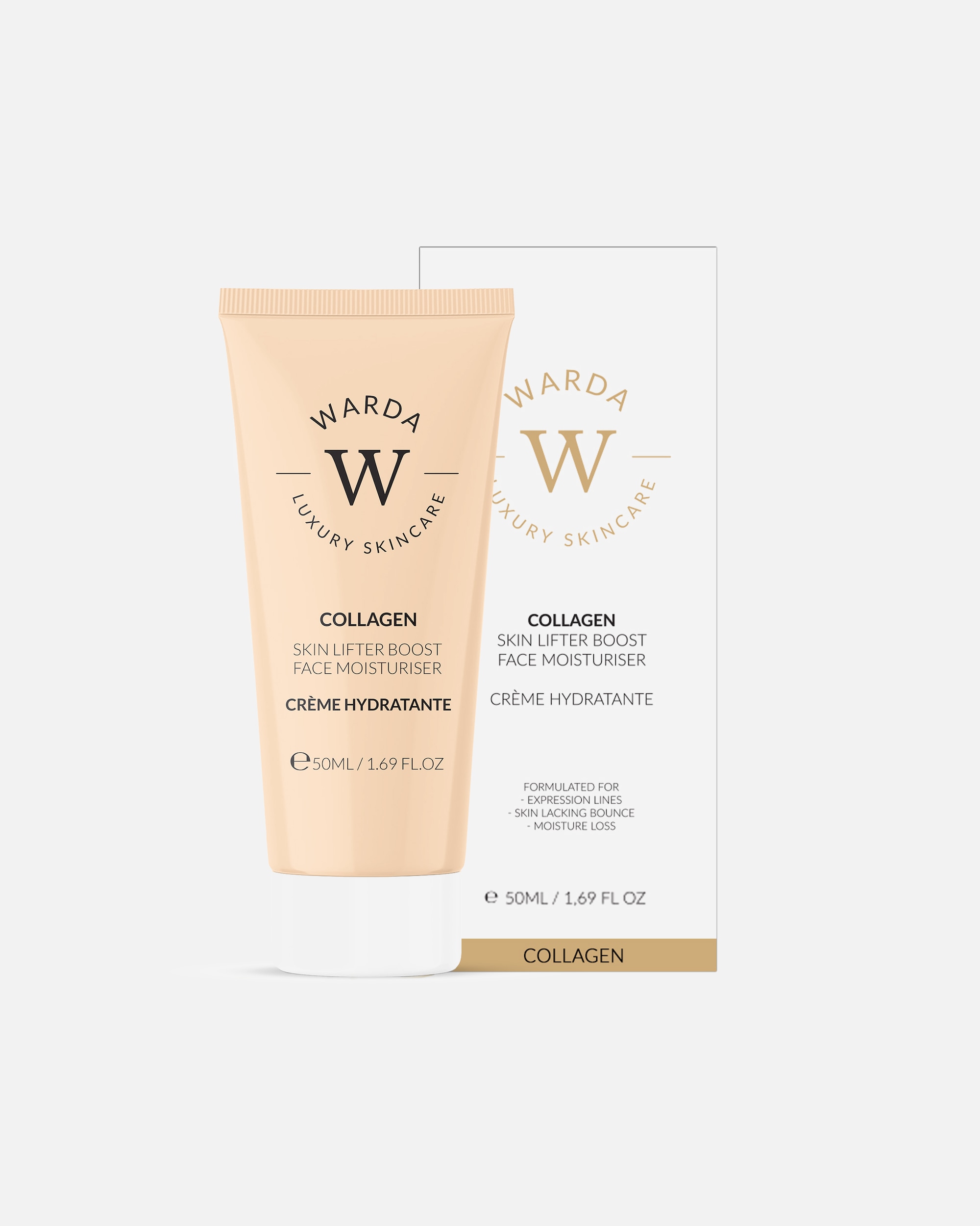 Krem do twarzy dla Kobieta WARDA LUXURY SKINCARE Krem kolagenowy 1 sztukaka