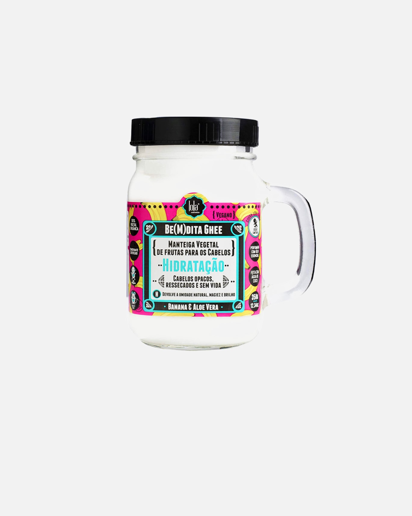 Maska do włosów dla Kobieta BE(M)DITA GHEE Maska nawilżająca z bananem i aloesem 350 gr