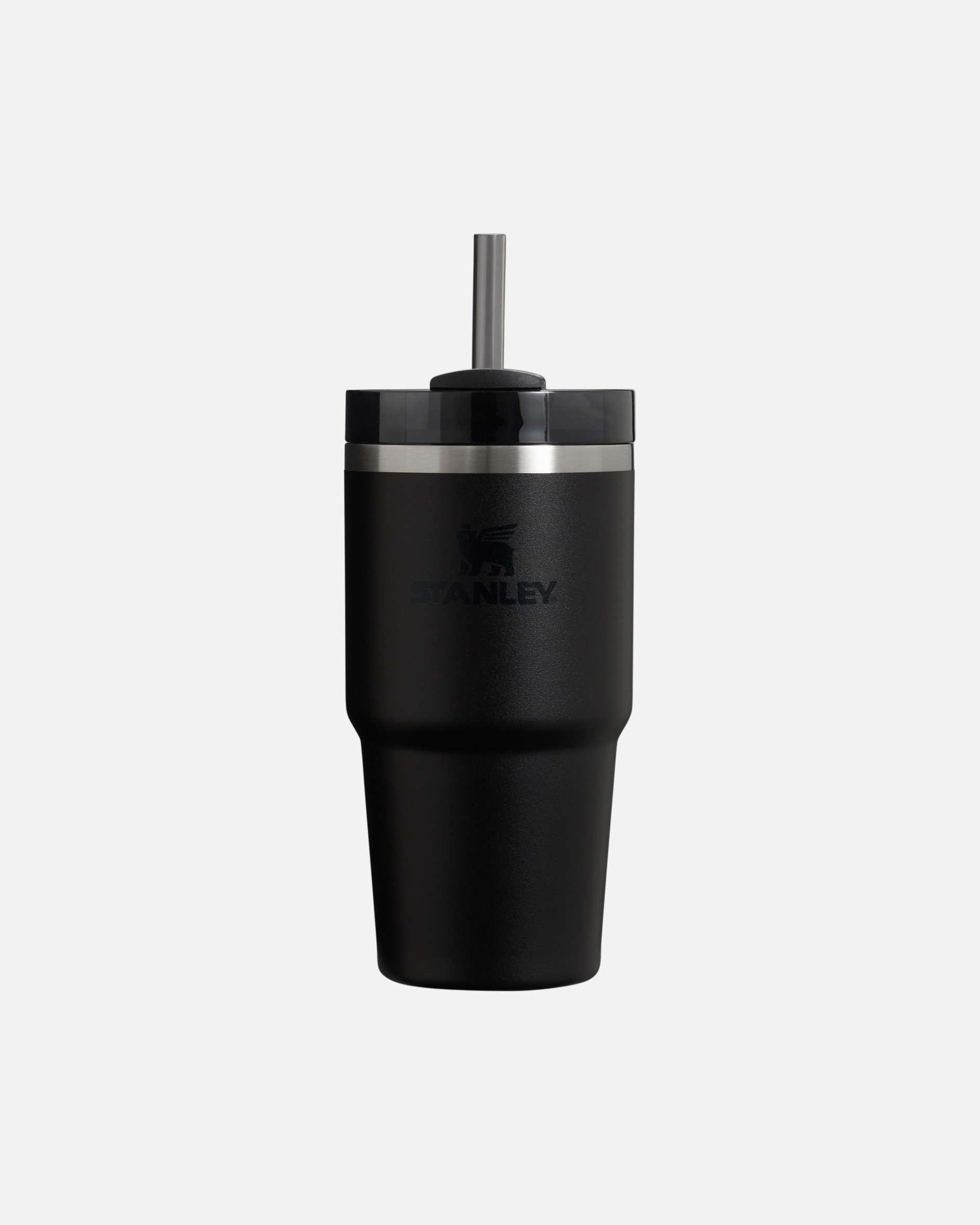 Bidon dla Unisex Stanley 1913 Kubek ze słomką - 0,6L - THE QUENCHER H2.0 FLOWSTATE™ TUMBLER Black 2.0
