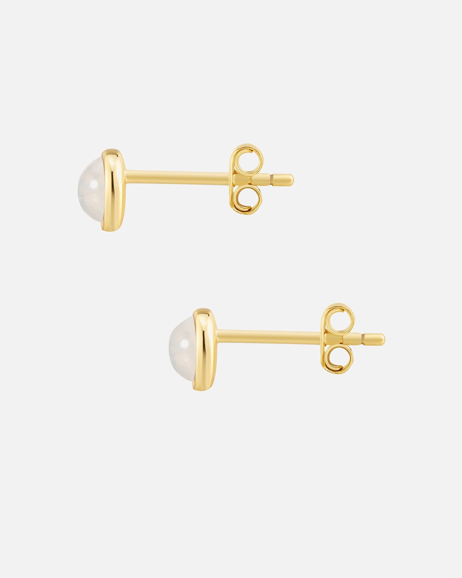 Kolczyki dla Kobieta Glanzstücke München Kolczyki z Srebro wysokiej próby w Żółte złoto 5,1 mm