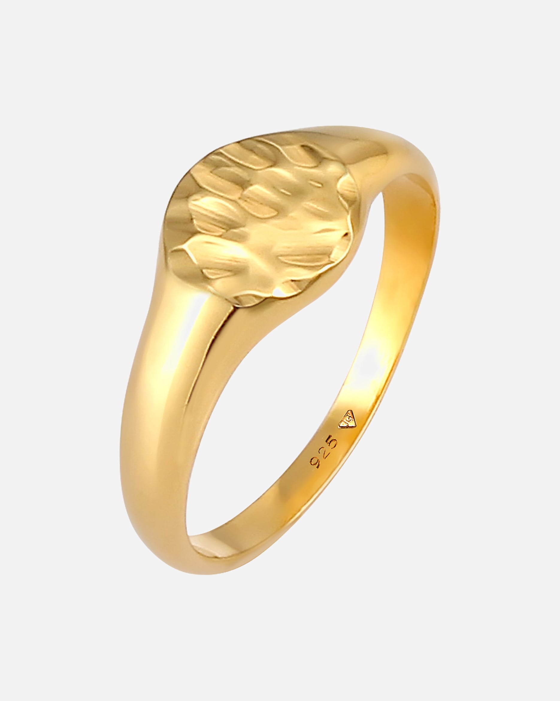 Pierścionek dla Kobieta Elli Damski kuty sygnet Royal Trend srebro 925 Sterling Silver 54