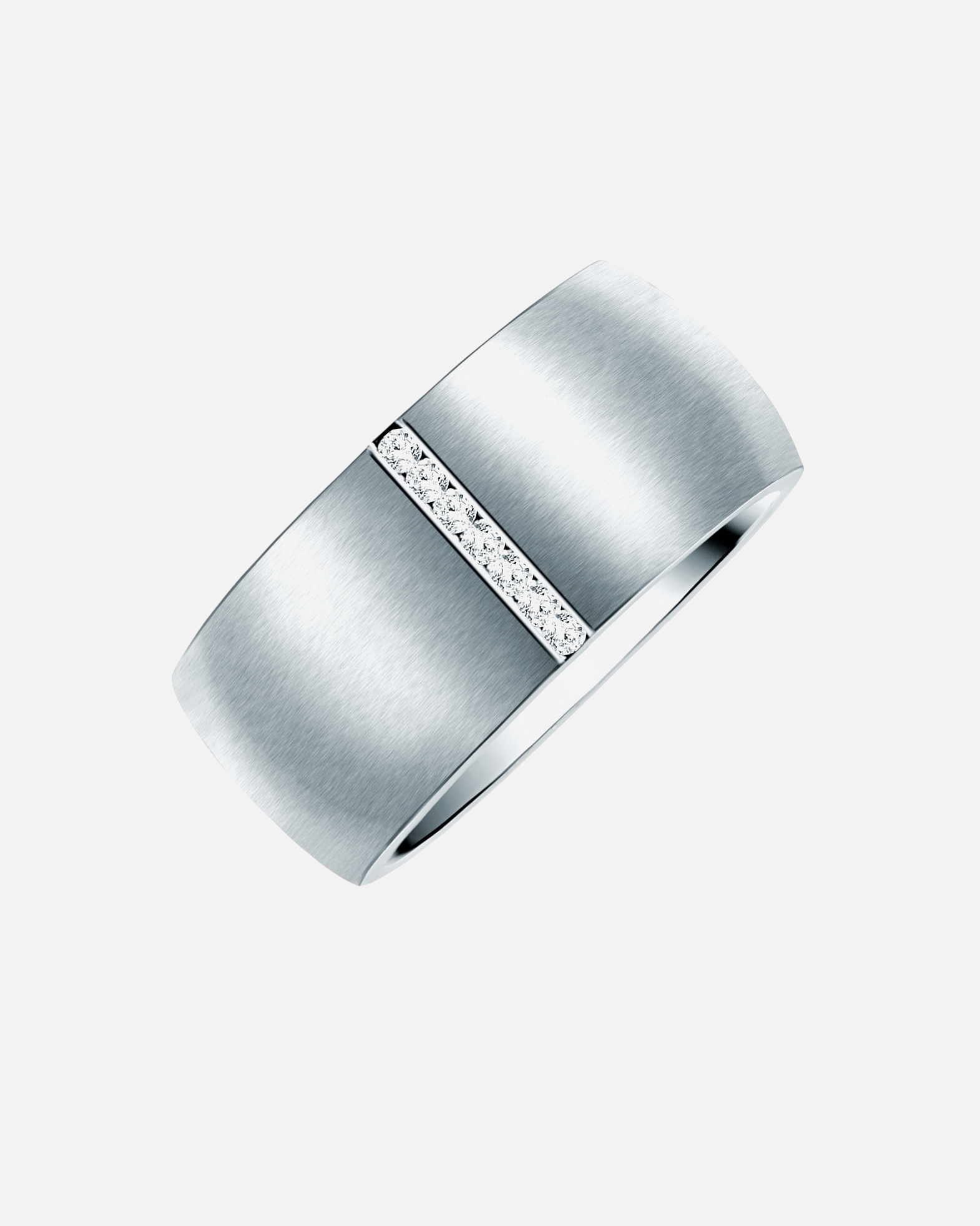 Pierścionek dla Kobieta Rafaela Donata Stal nierdzewna Zdobienie kryształkami Swarovski® 58