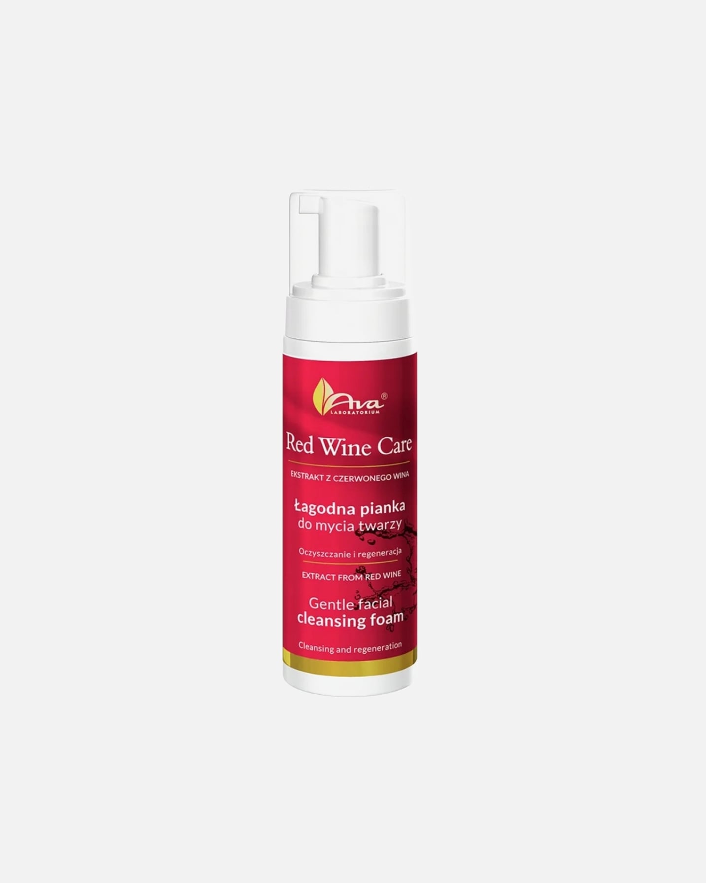 Pianka do mycia twarzy dla Kobieta Ava laboratorium Red Wine Care 150 ml