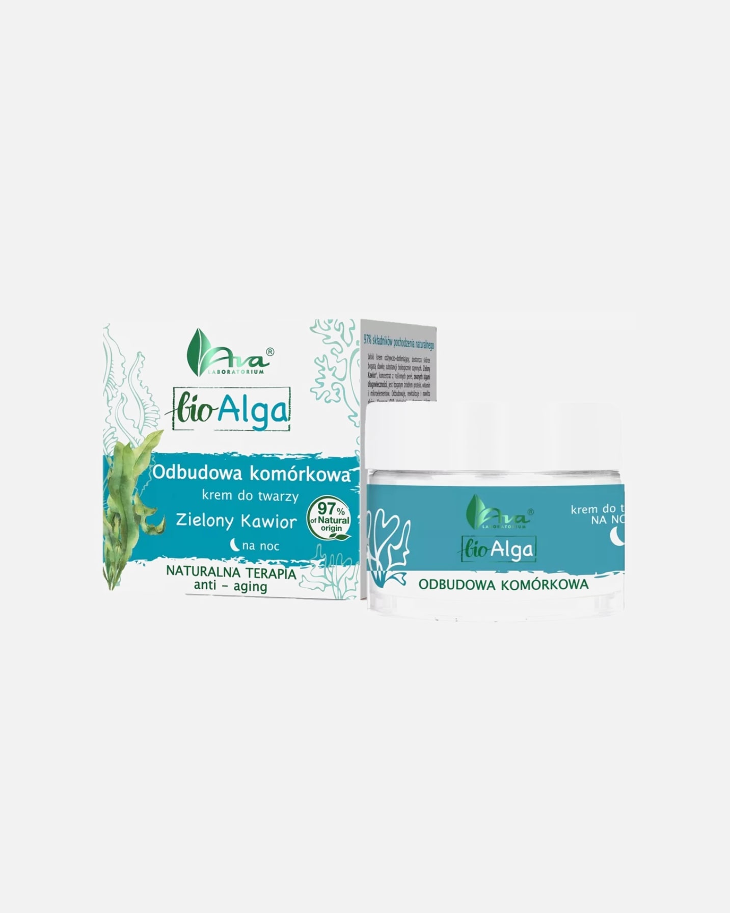 Krem do twarzy dla Kobieta Ava laboratorium Bio Alga 50 ml