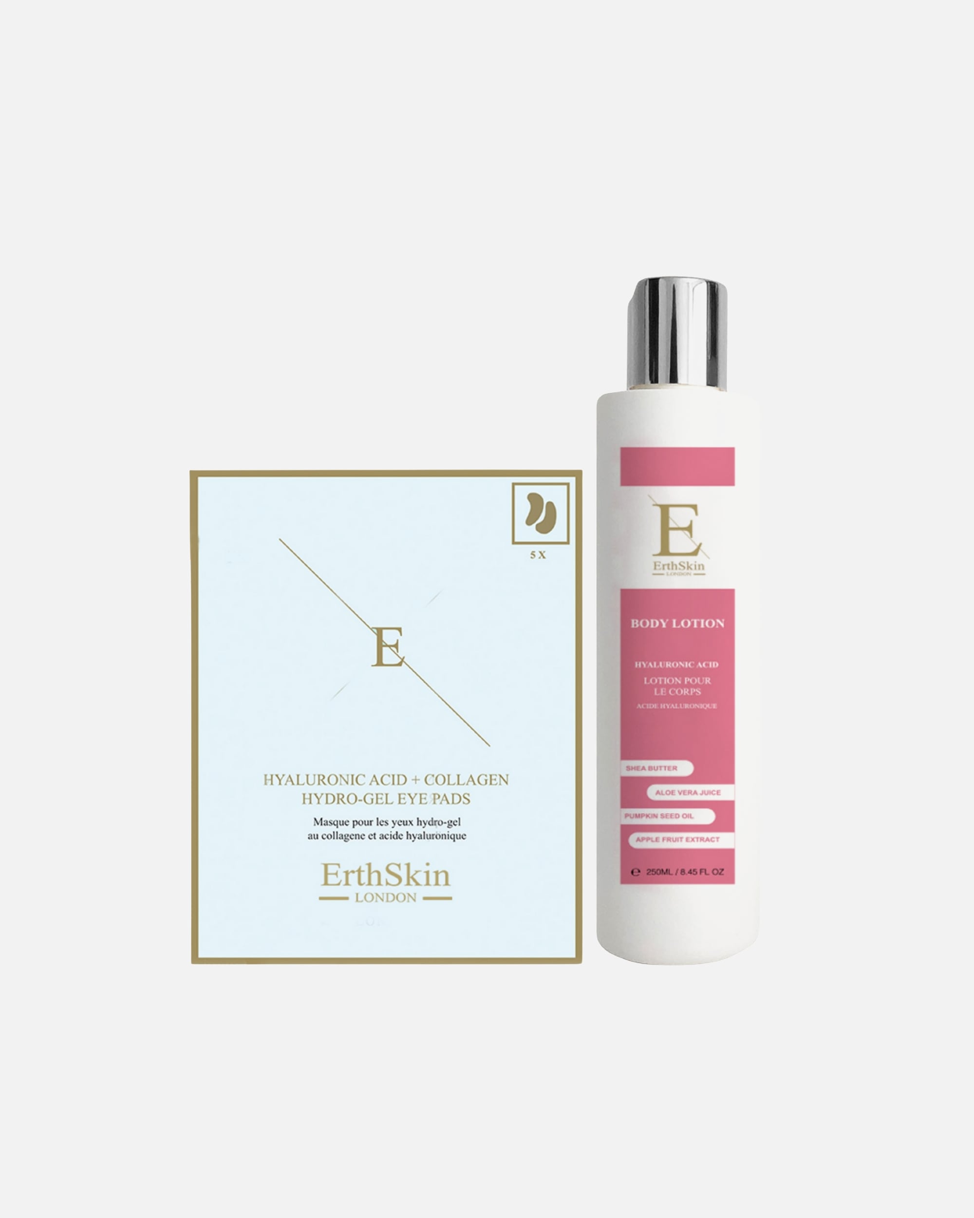 Zestaw do pielęgnacji ciała dla Kobieta ErthSkin London Hydra Body & Eye Glow Duo 1 sztukakaka