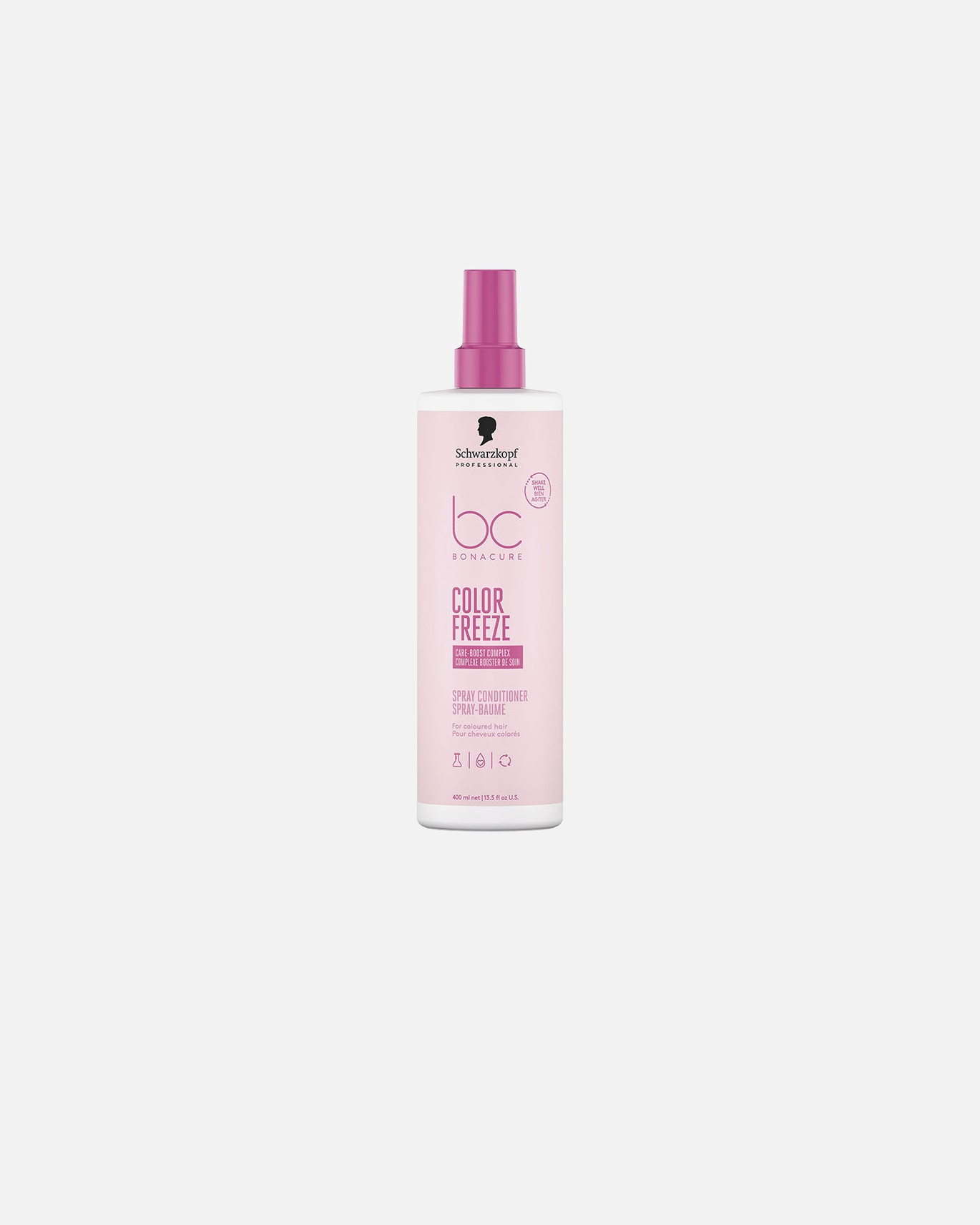 Odżywka do włosów do spłukiwania dla Unisex Schwarzkopf Professional Odżywka w sprayu BC COLOR FREEZE 400 ml