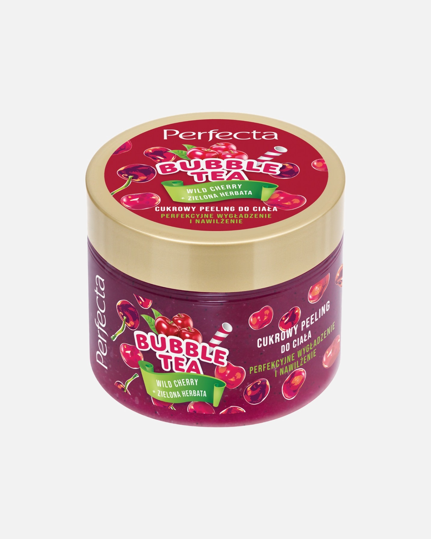 Peeling do ciała dla Kobieta Perfecta Bubble Tea Peeling 300 g