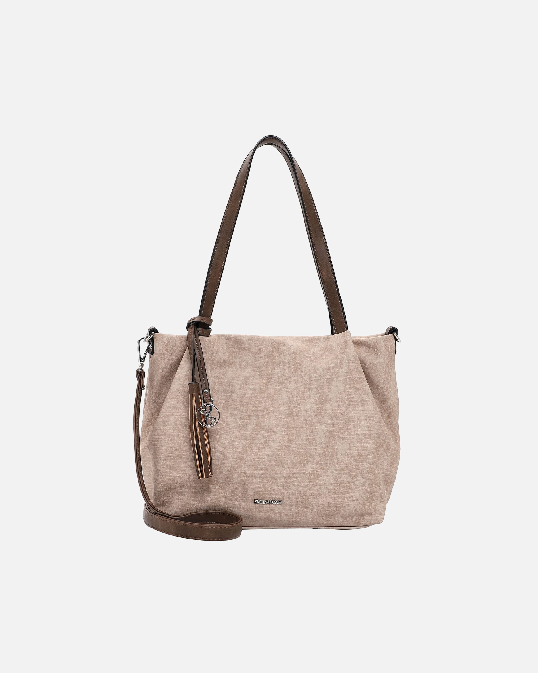 Shopper dla Kobieta Emily & Noah Torebka Shopper E&N Elke Sand kombi