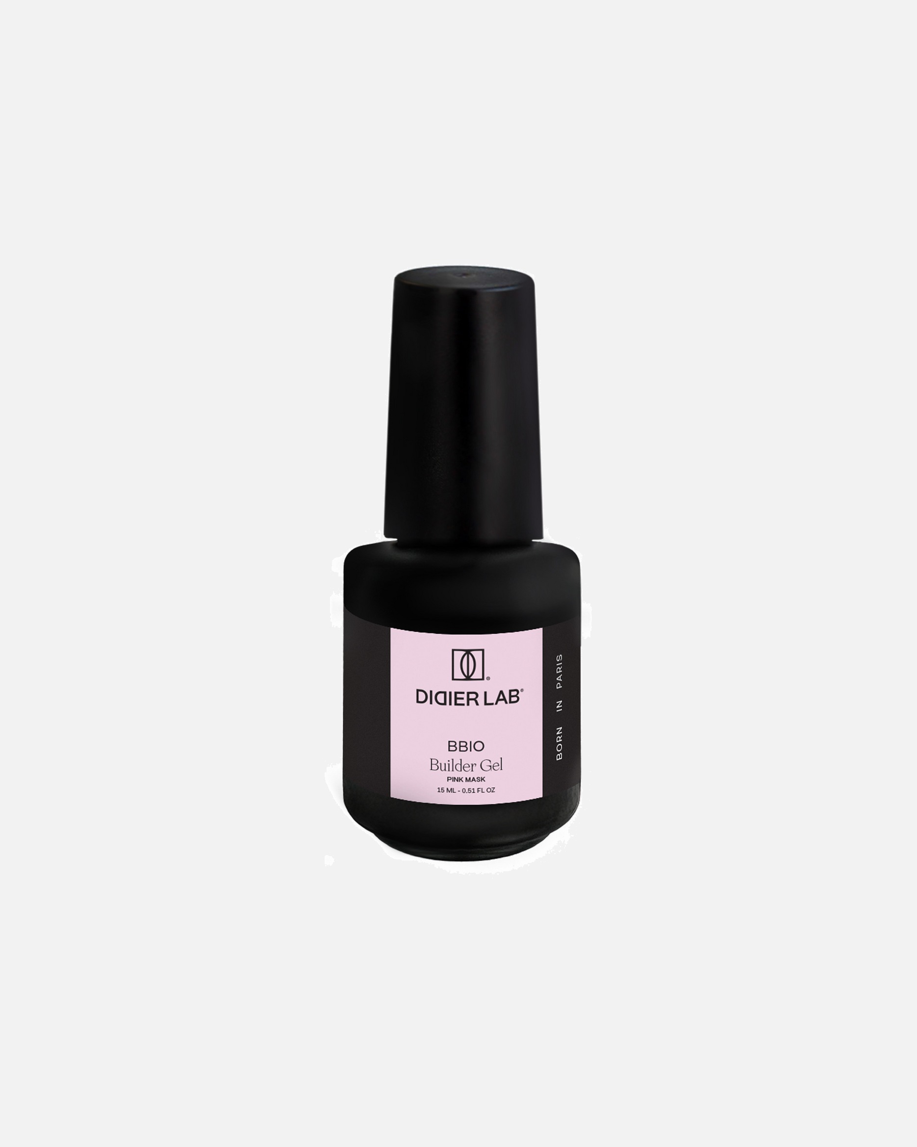 Lakier do paznokci dla Unisex Didier LAB Żel budujący w butelce BBIO pink mask