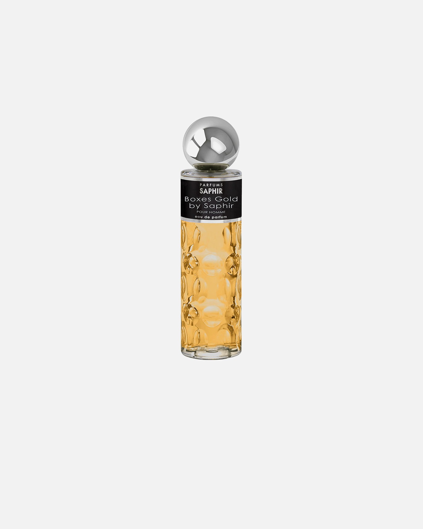Woda perfumowana dla Mężczyzna Saphir Parfum Boxes Gold Pour Homme 200 ml