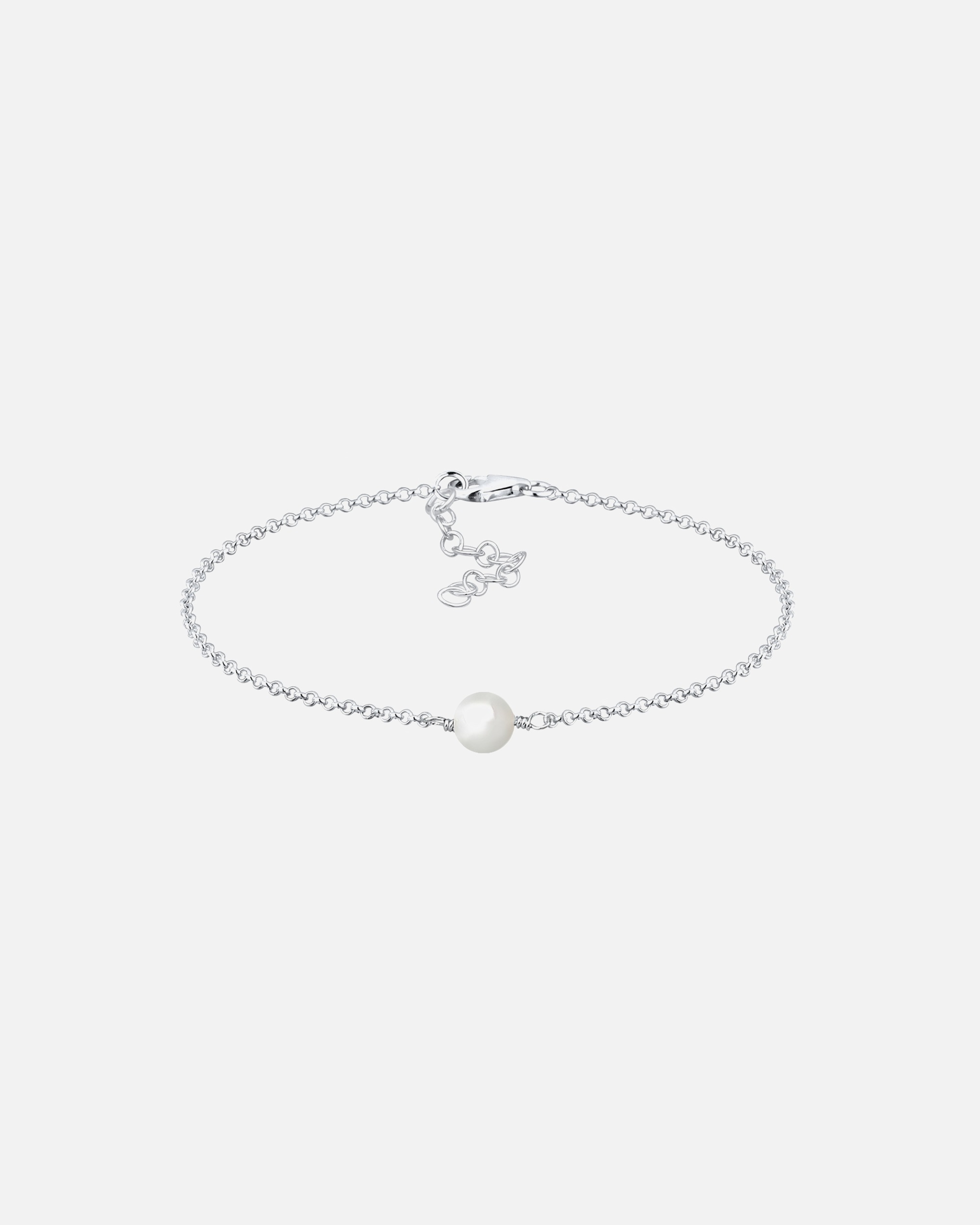 Bransoletka dla Kobieta Elli Damski Elegant z perłą muszli w srebrze próby 925 Sterling Silver 18