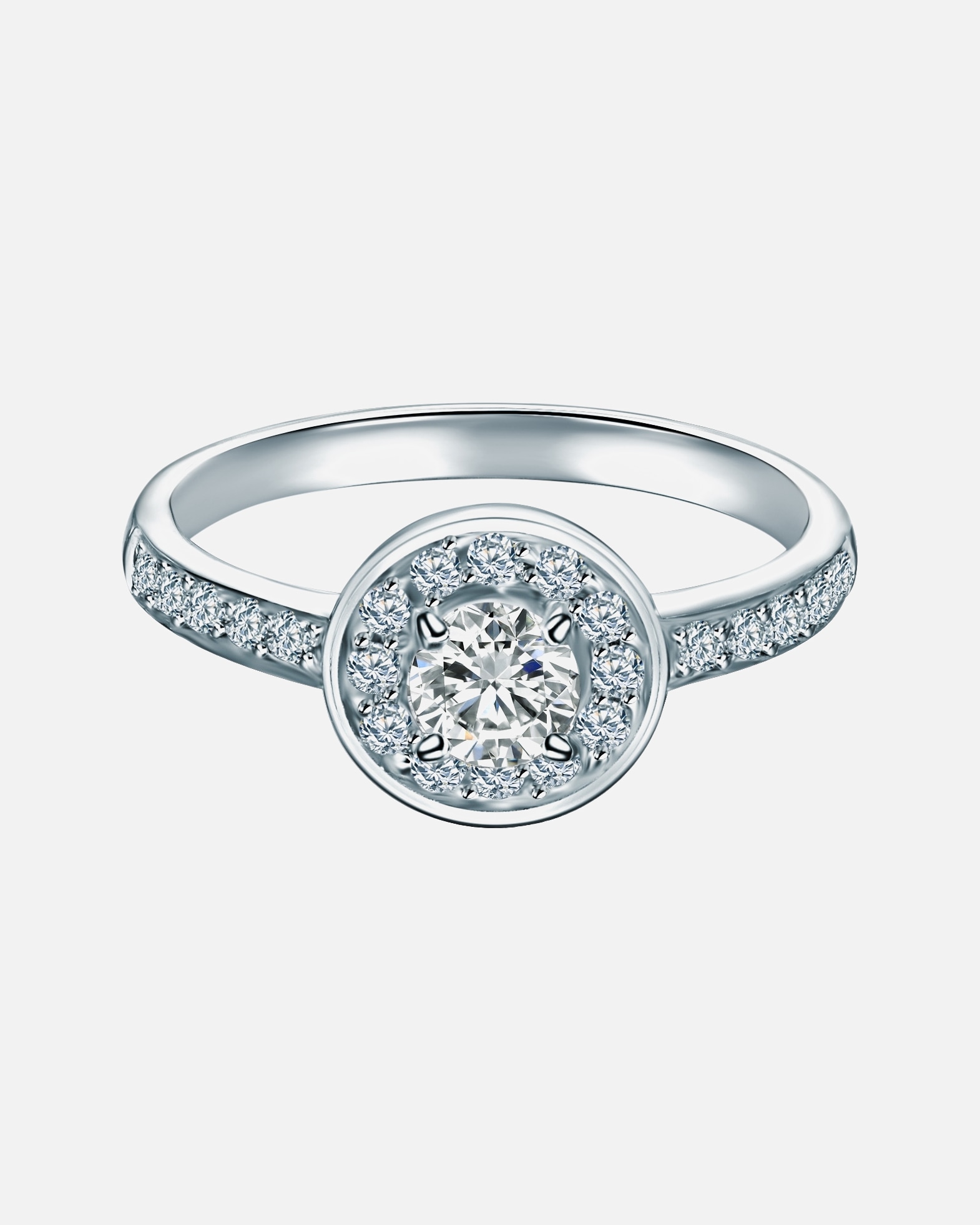 Pierścionek dla Kobieta Trilani Pierścionek z Srebro wysokiej próby w Srebrny 52