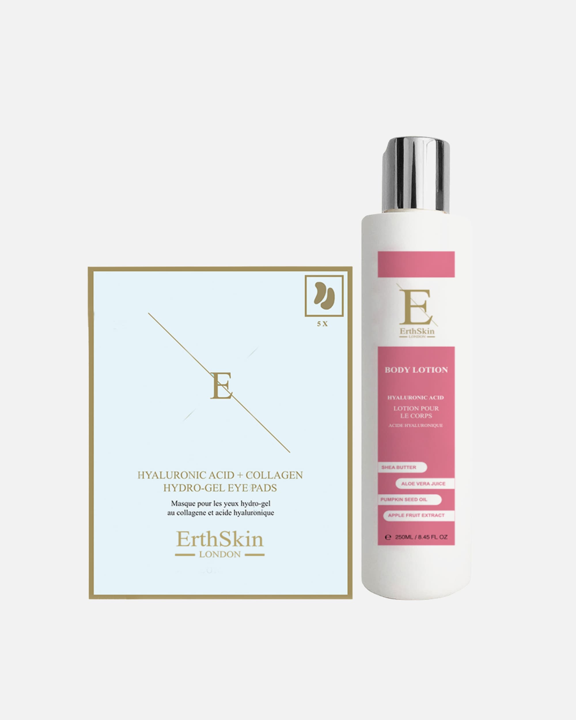 Zestaw do pielęgnacji ciała dla Kobieta ErthSkin London Hydra Body & Eye Glow Duo 1 sztukaka